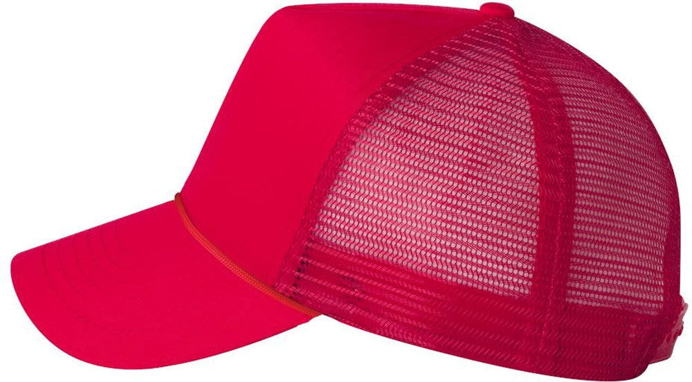 Valucap Five-Panel Mesh-Back Trucker Cap