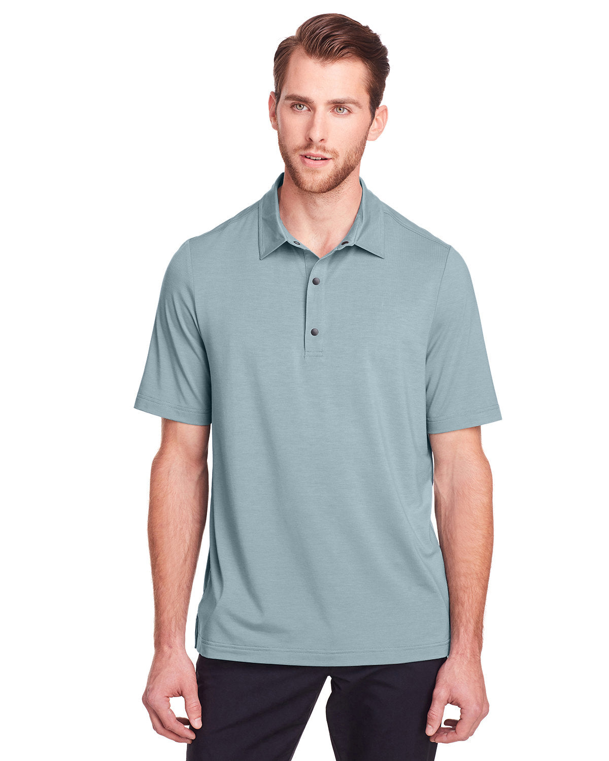 North End Jaq Snap-Up Stretch Performance Polo