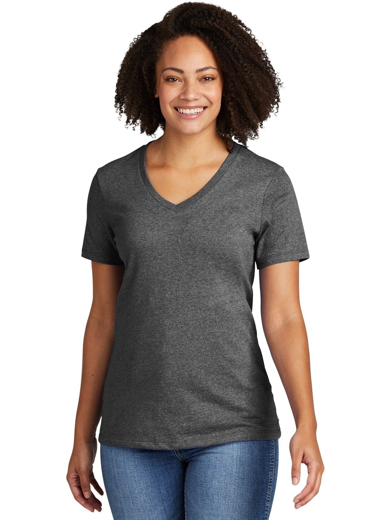 Allmade Ladies Recycled Blend V-Neck Tee