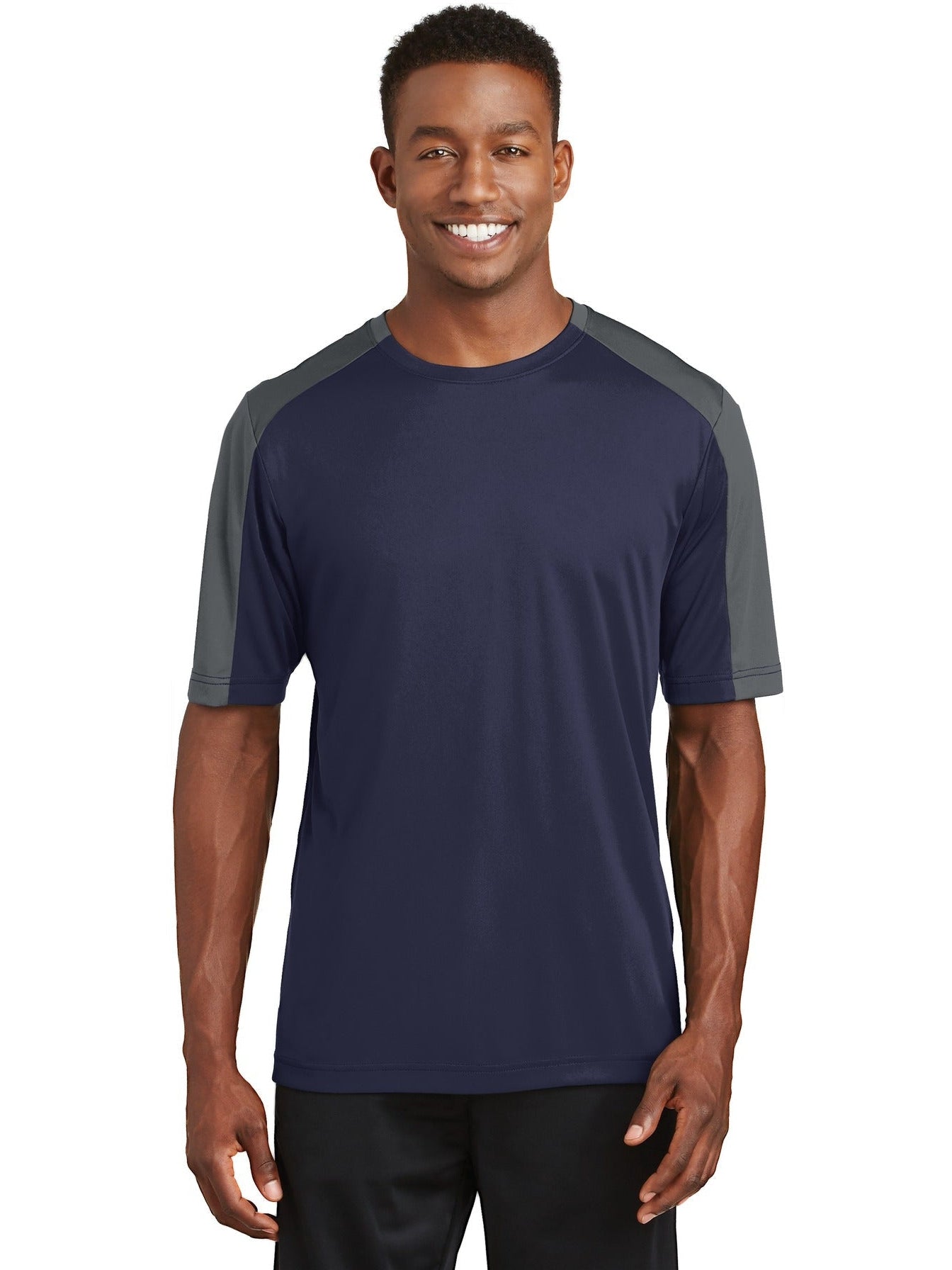 Sport-Tek Posicharge Competitor Sleeve-Blocked Tee