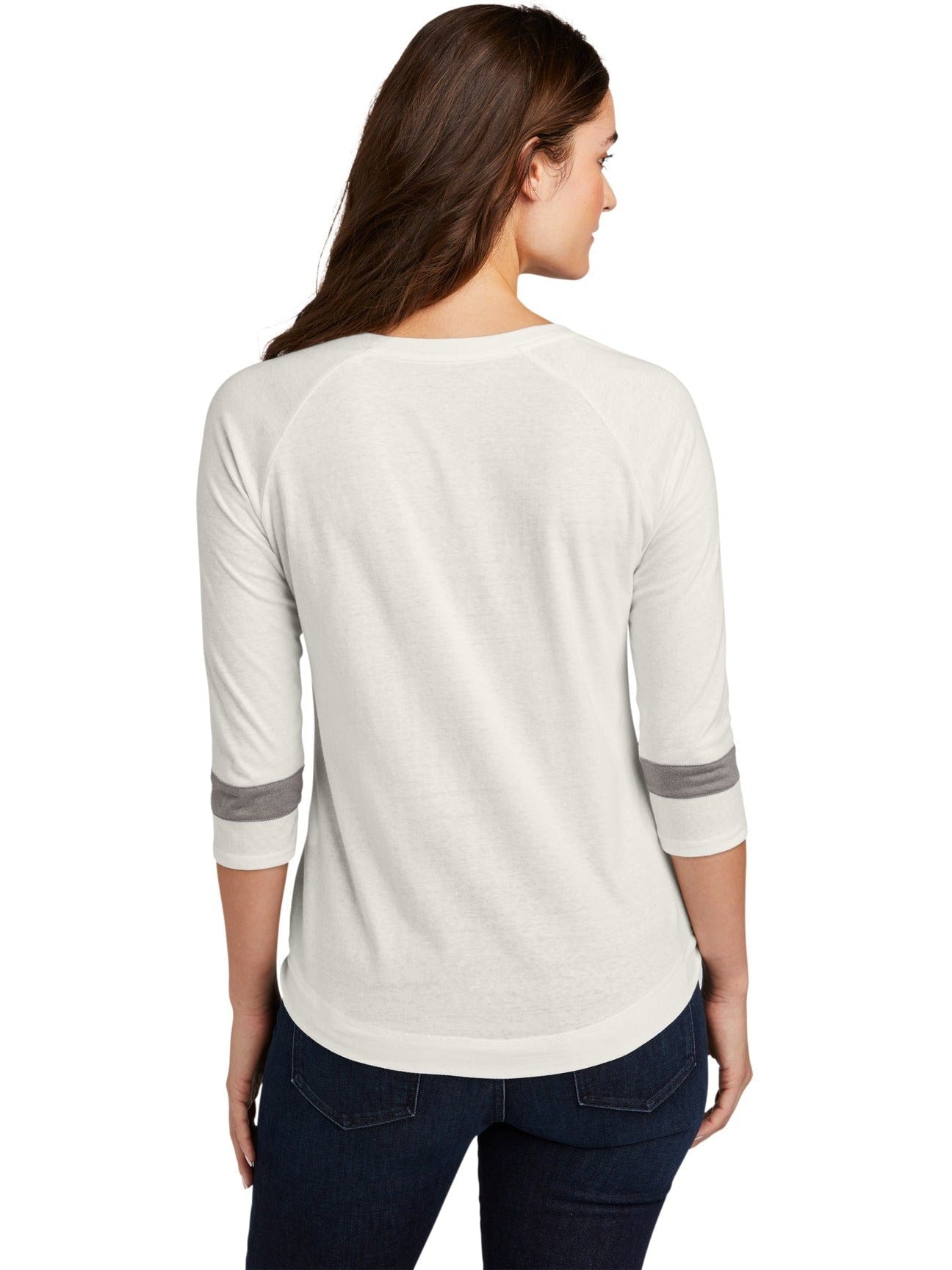 New Era Ladies Tri-Blend 3/4-Sleeve Tee