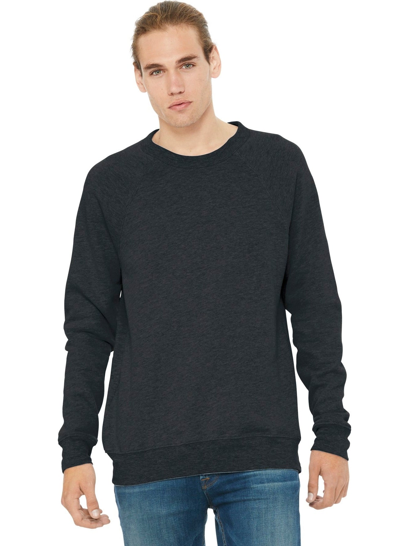 Bella+CanvasSponge Fleece Raglan Sweatshirt