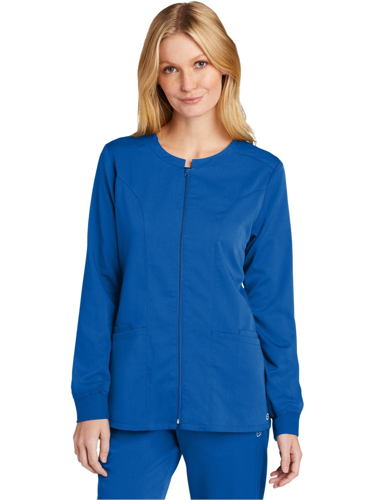 WonderWink Ladies Premiere Flex Full-Zip Scrub Jacket