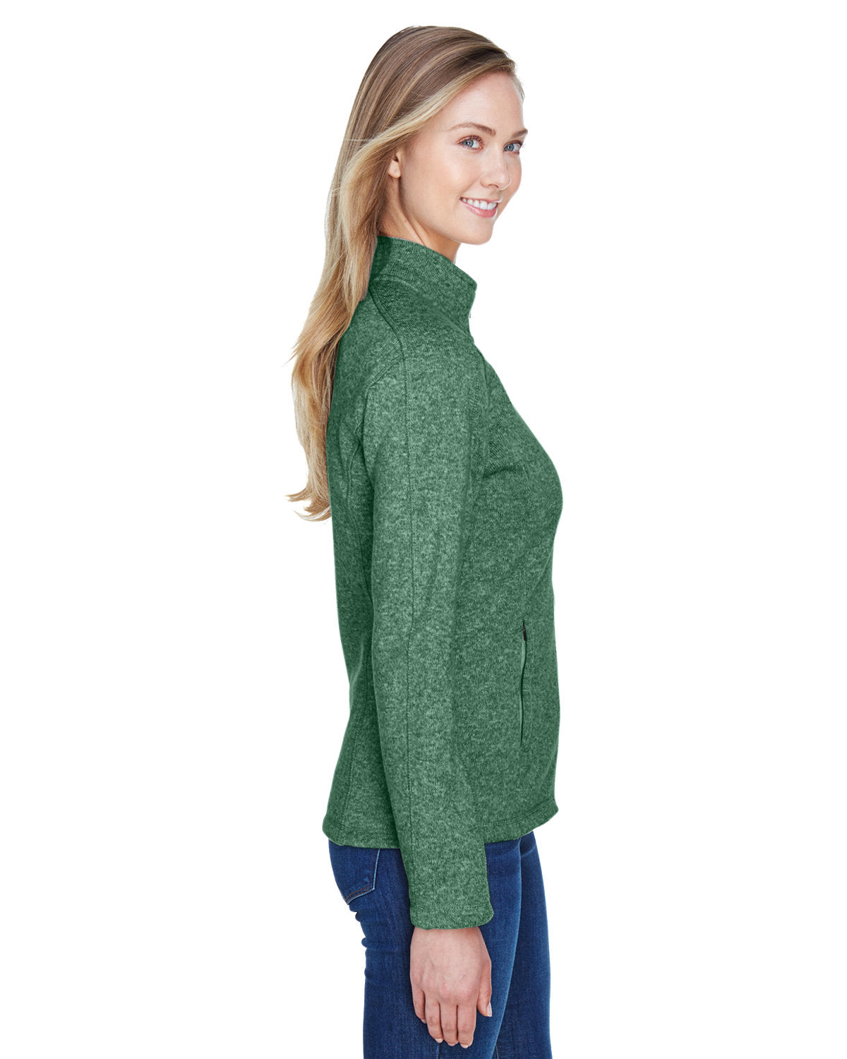 Devon & Jones Ladies Bristol Full-Zip Sweater Fleece Jacket