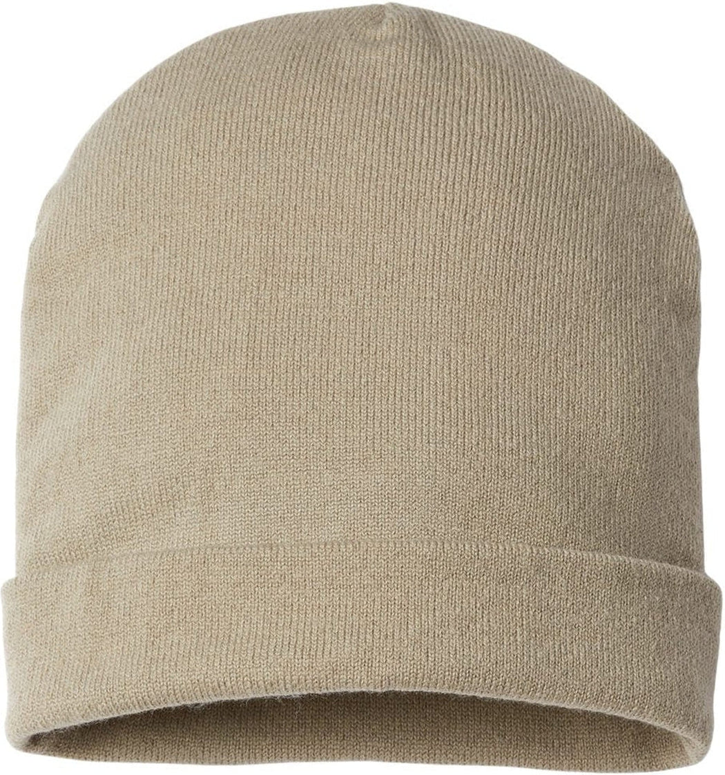 Cap America USA-Made Off Center Patriotic Cuffed Beanie
