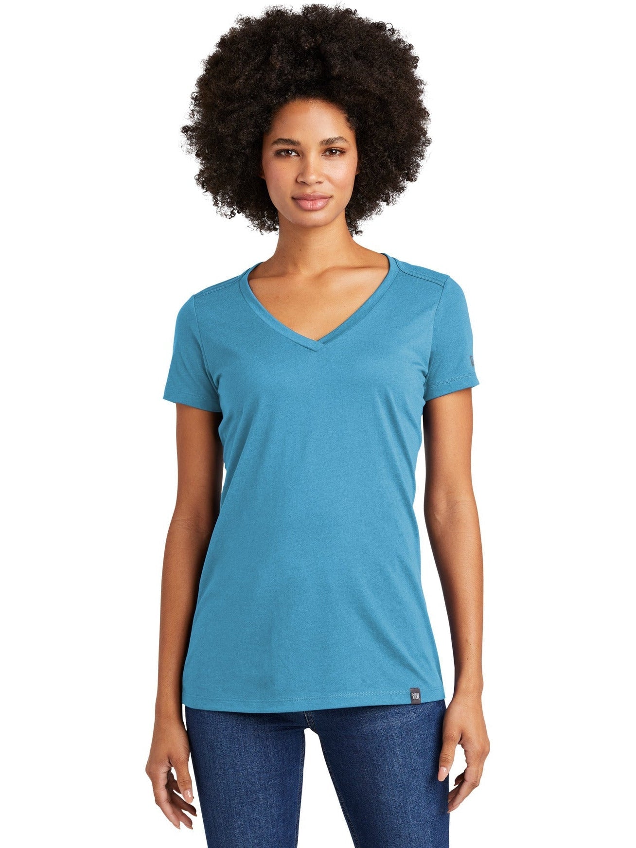 New EraLadies Heritage Blend V-Neck Tee