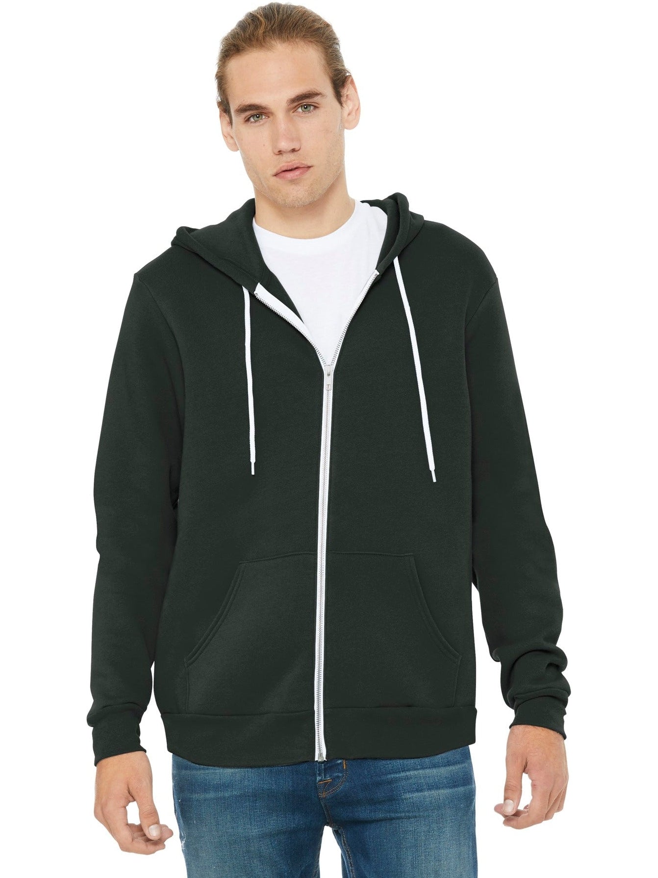 Bella+CanvasSponge Fleece Full-Zip Hoodie