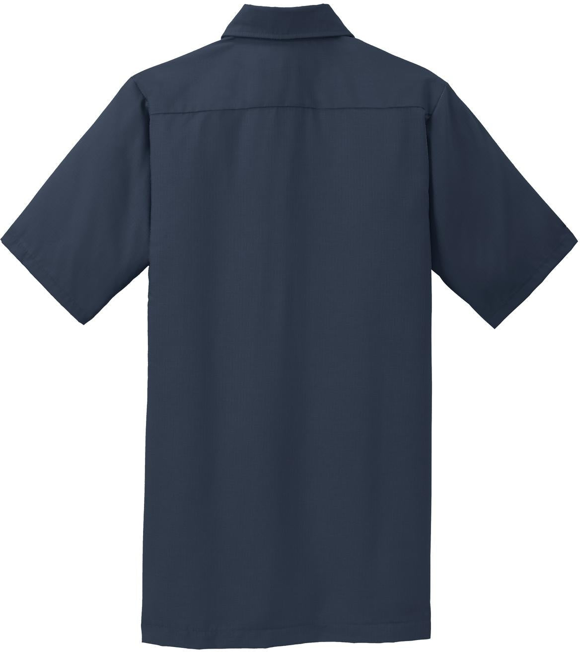 Red KapShort Sleeve Solid Ripstop Shirt