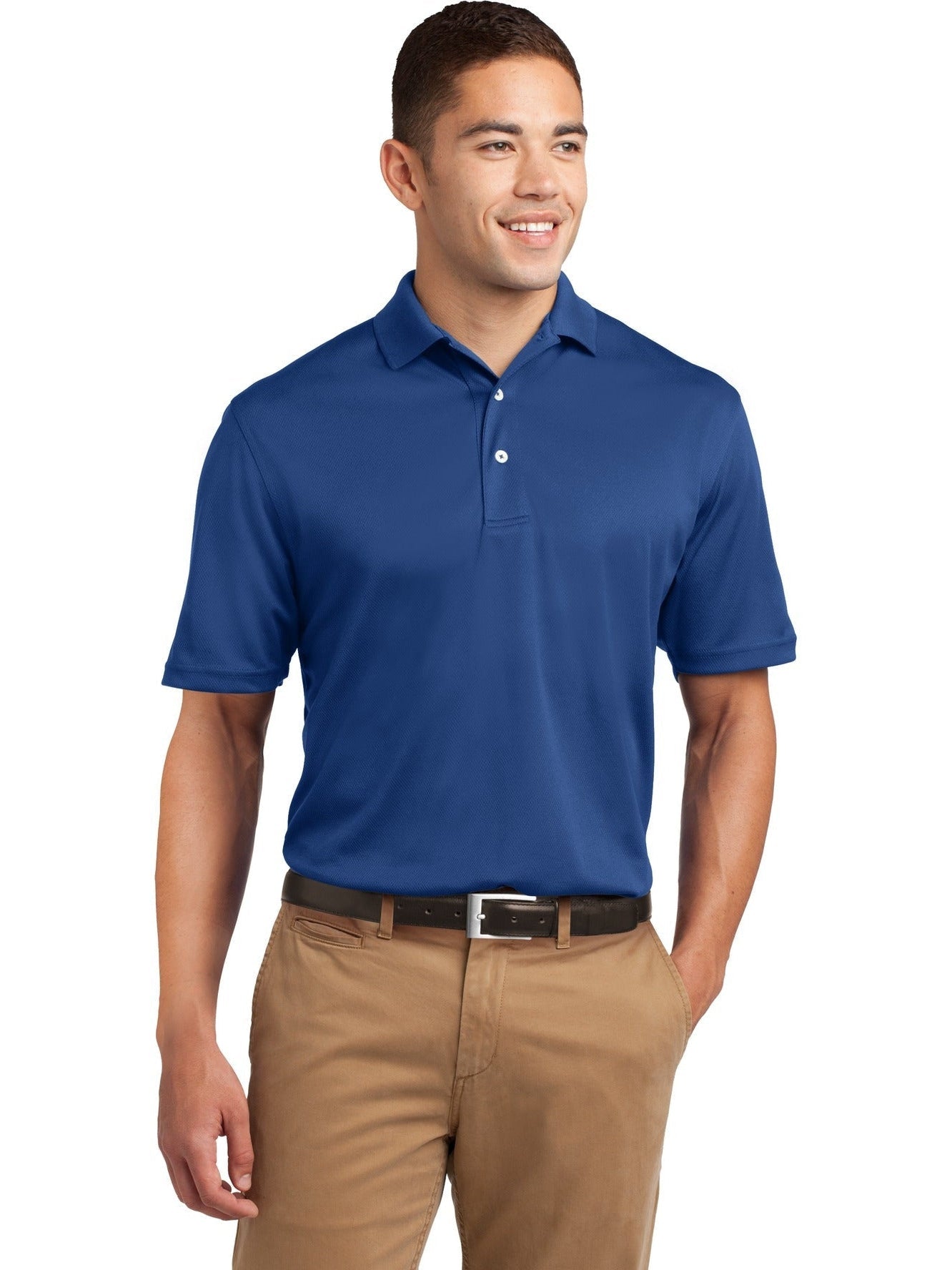 Sport-Tek Tall Dri-Mesh Polo