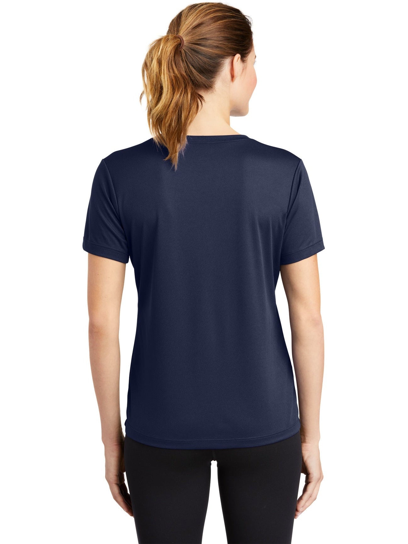 Sport-Tek Ladies Posicharge Racermesh V-Neck Tee