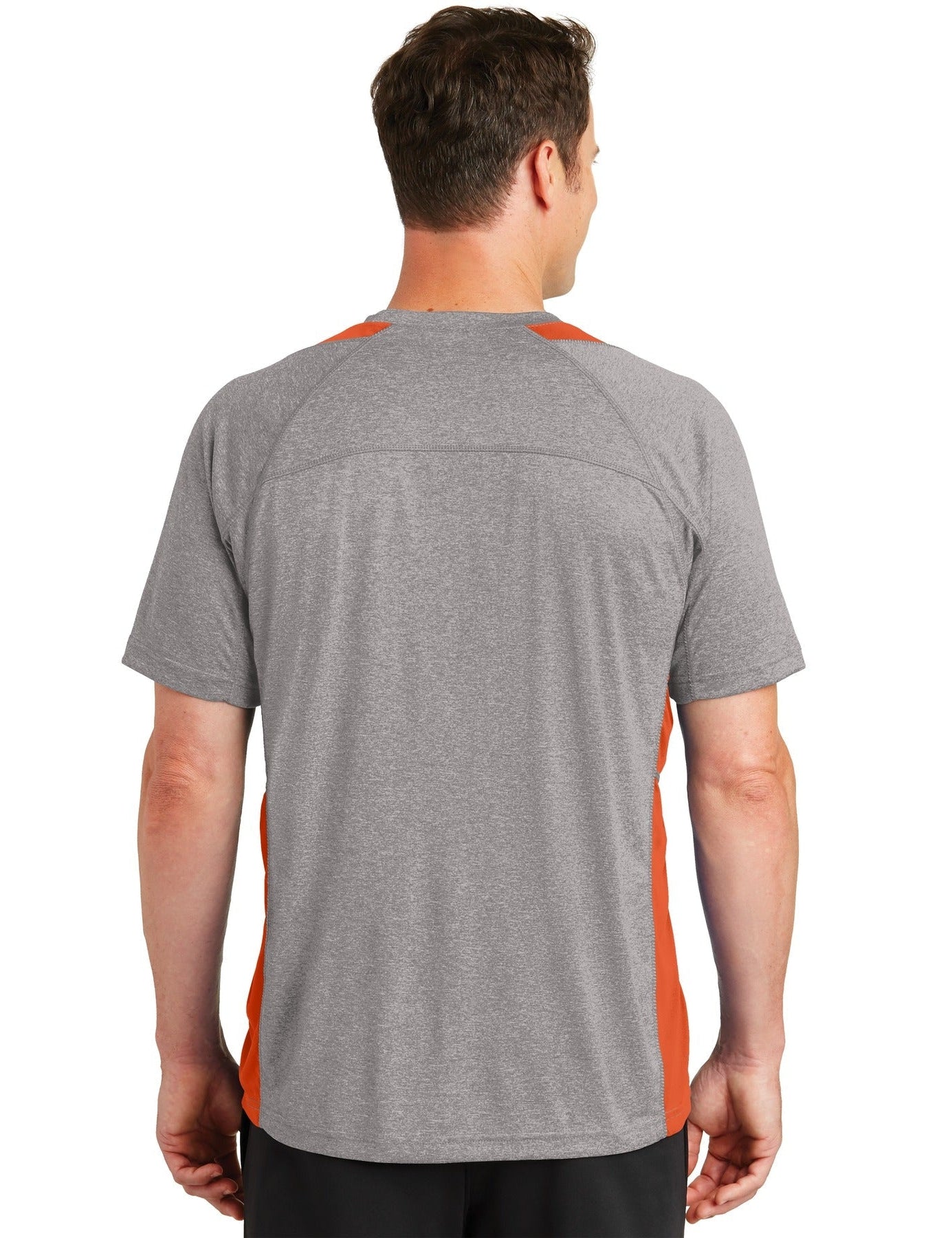 Sport-Tek Heather Colorblock Contender Tee