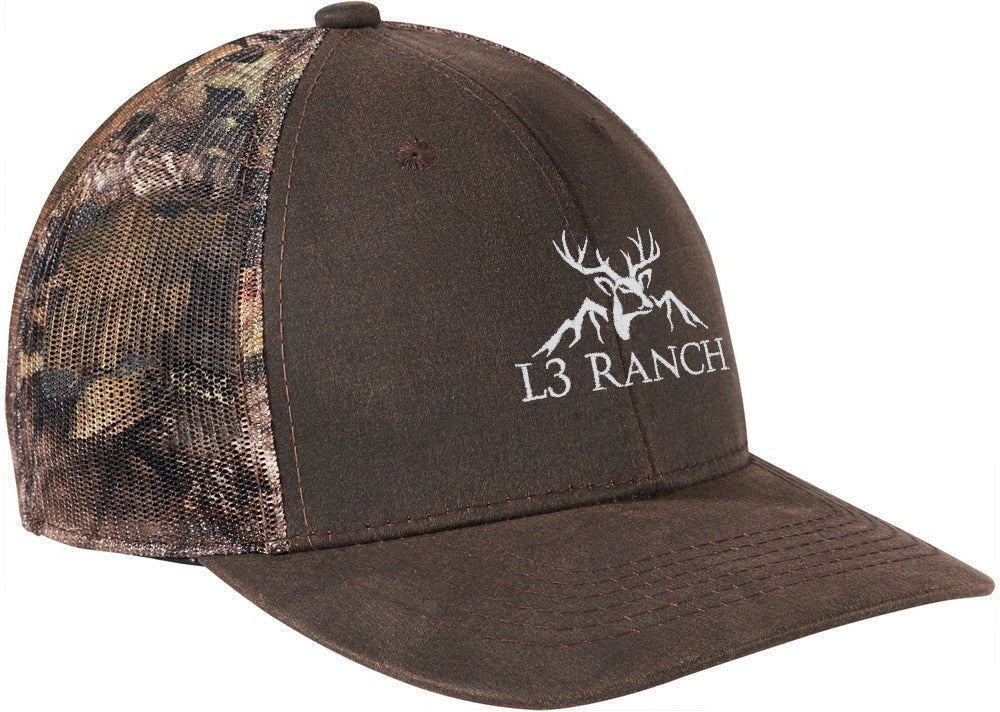 Port Authority Pigment Print Camouflage Mesh Back Cap