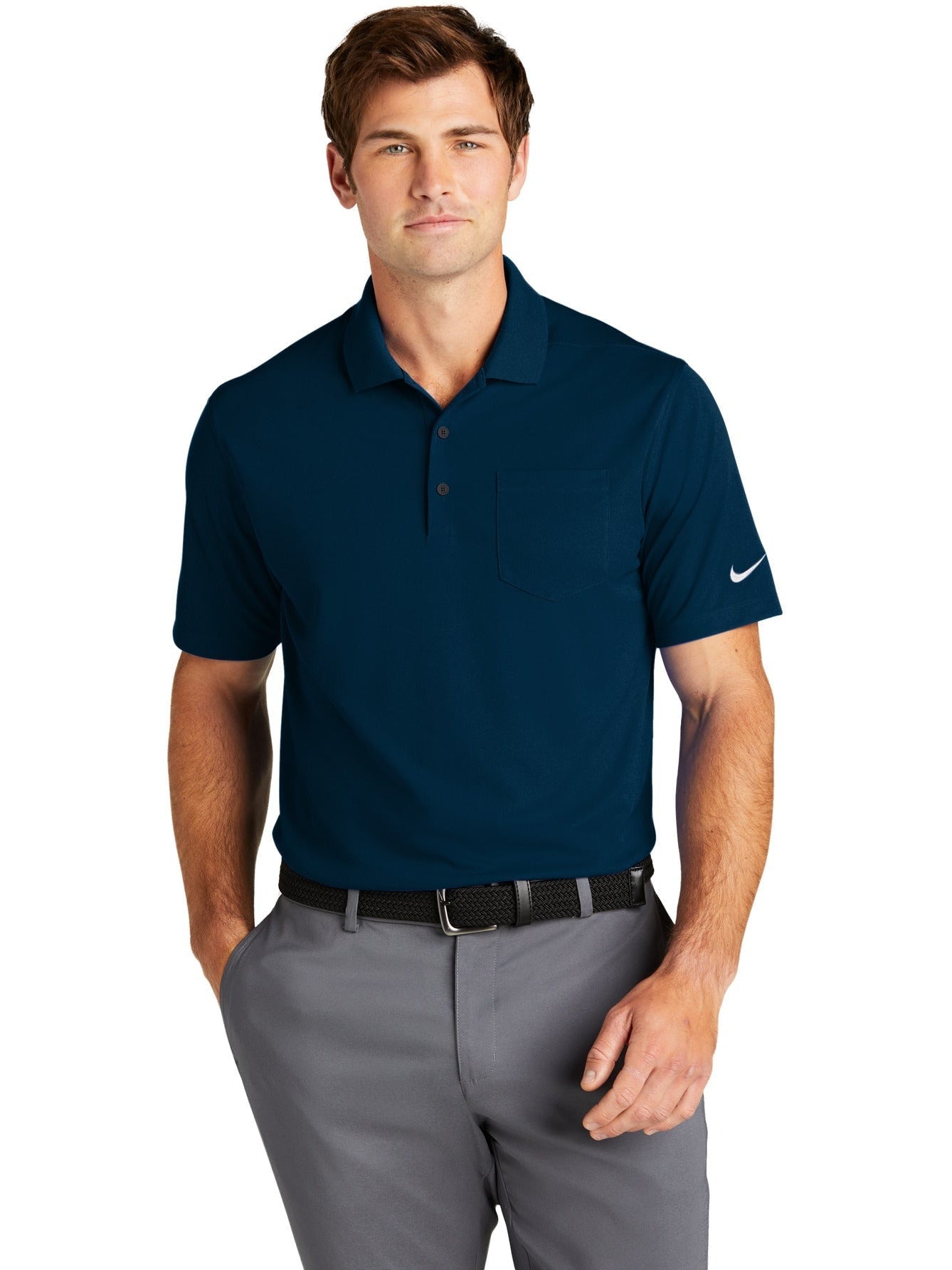 NIKE Dri-FIT Micro Pique 2.0 Pocket Polo