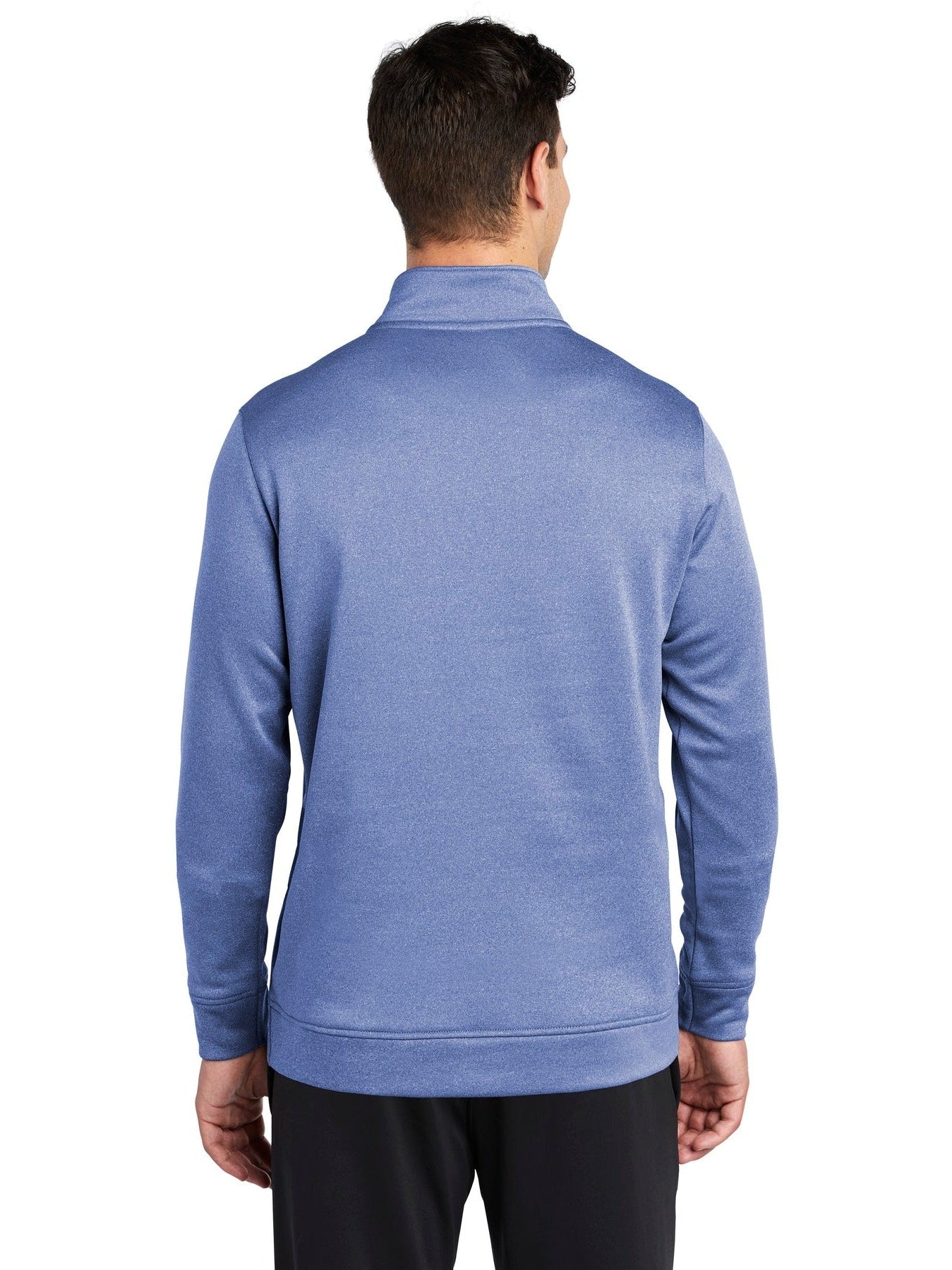 Sport-Tek Posicharge Sport-Wick Heather Fleece 1/4-Zip Pullover