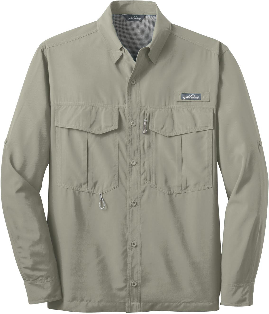 Eddie Bauer Long Sleeve Performance Fishing Shirt