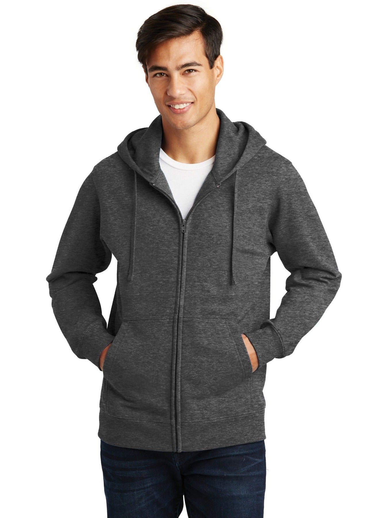 Port & Company Fan Favorite Fleece Full-Zip Hooded Sweatshirt