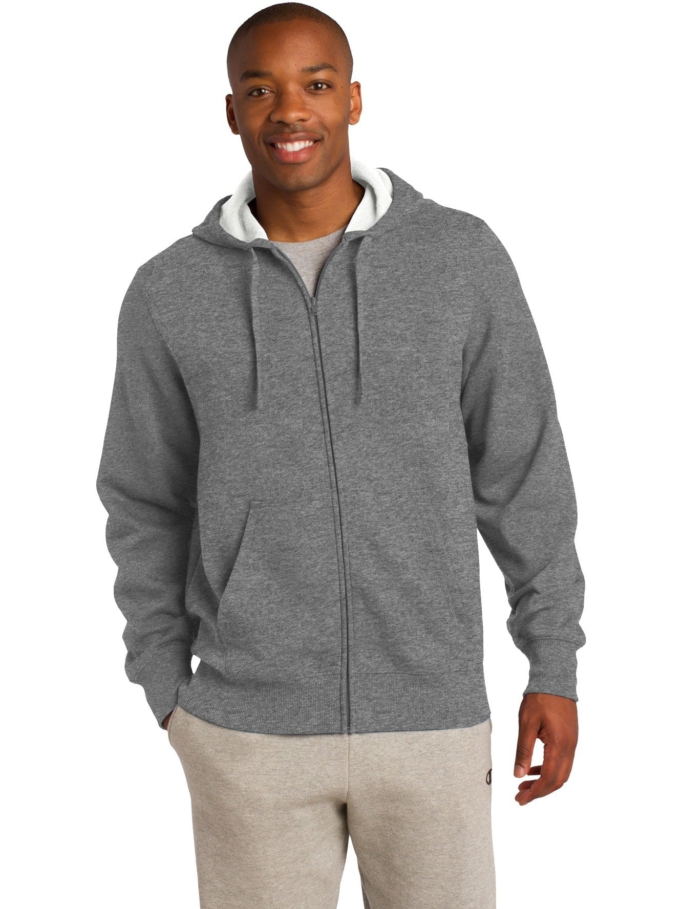 Sport-Tek Full-Zip Hooded Sweatshirt