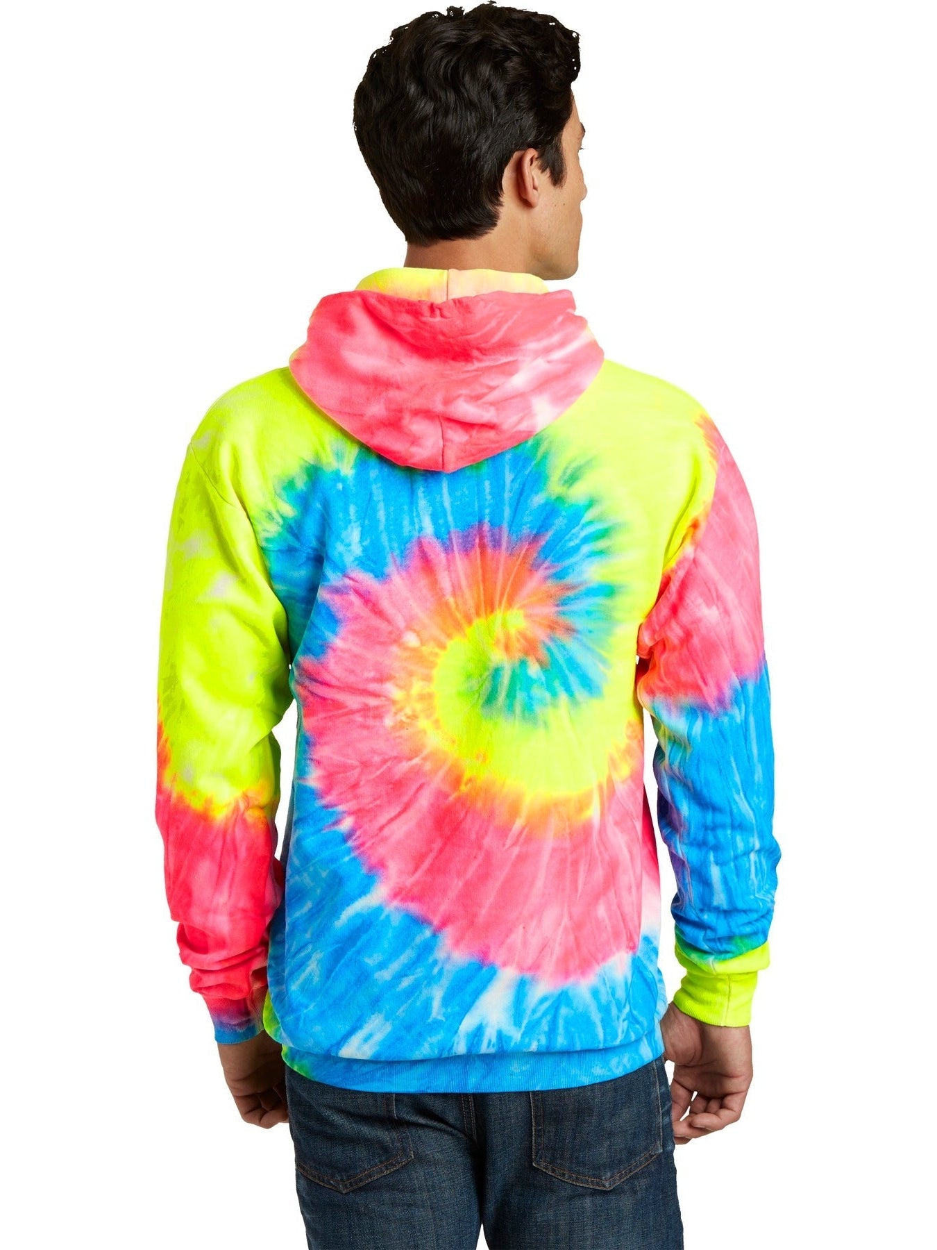 Port & Company Tie-Dye Pullover Hooded Sweatshirt