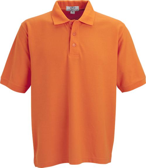 Vantage Soft-Blend Double-Tuck Pique Polo