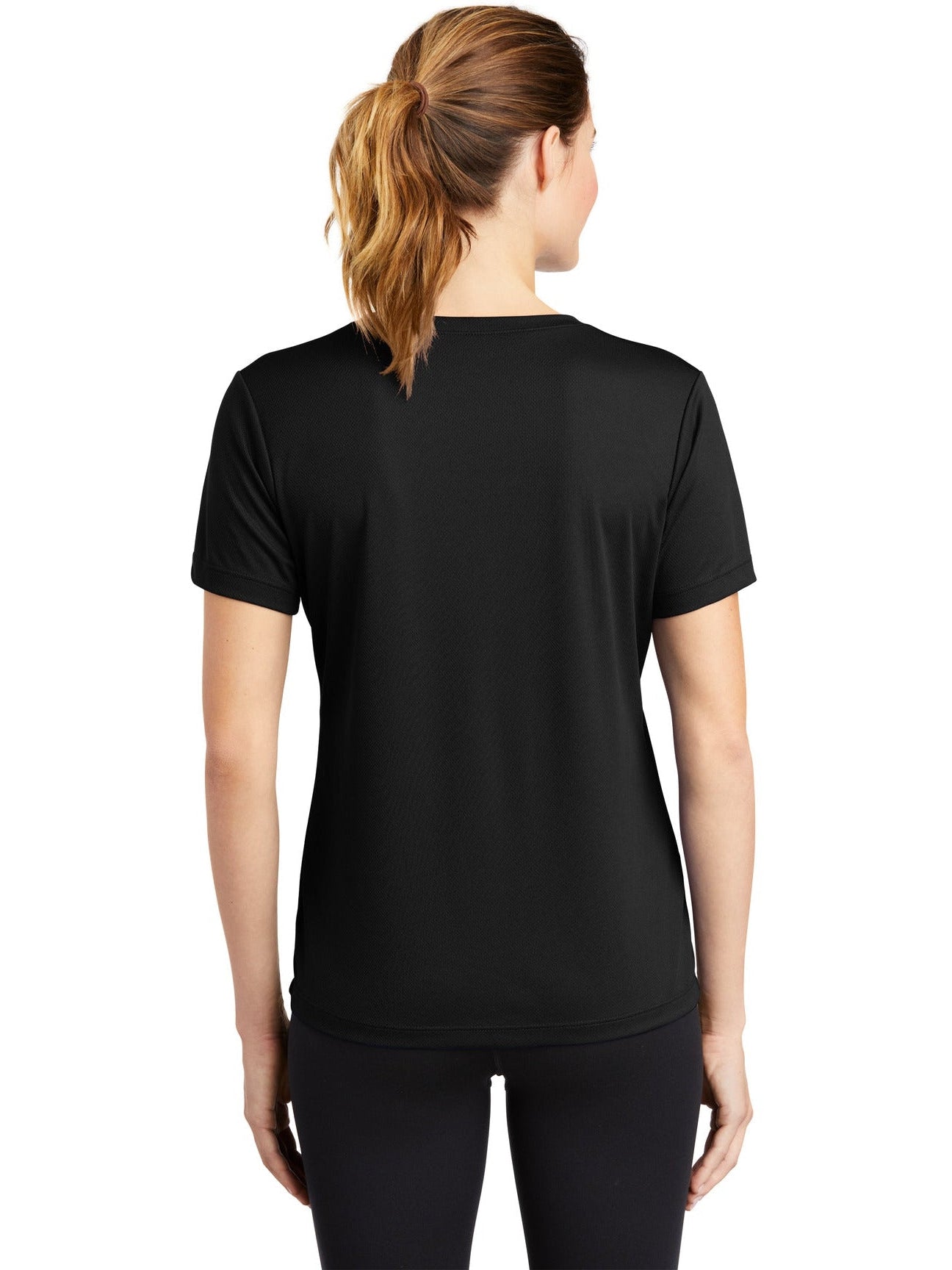 Sport-Tek Ladies Posicharge Racermesh V-Neck Tee