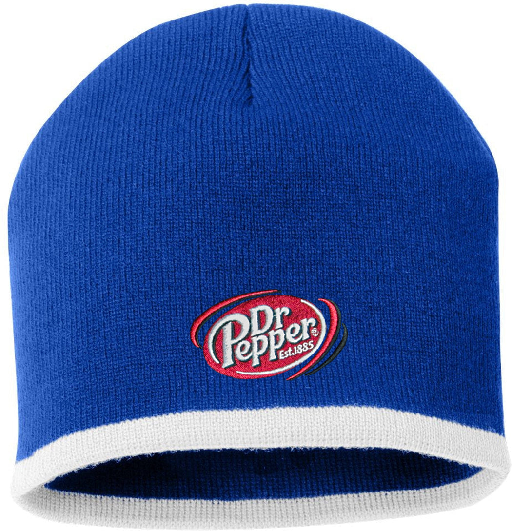 Sportsman 8 Bottom-Striped Knit Beanie
