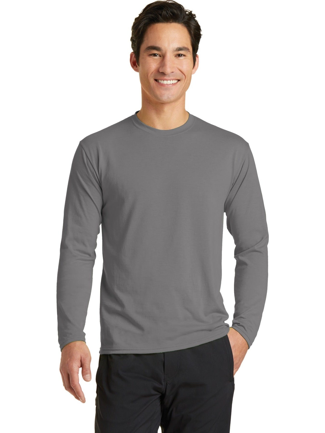 Port & Company Long Sleeve Performance Blend Tee