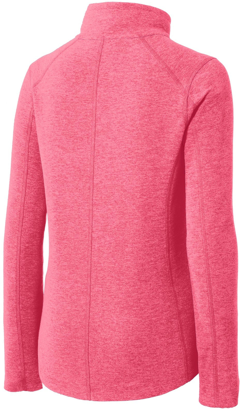 Port Authority Ladies Heather Microfleece Full-Zip Jacket