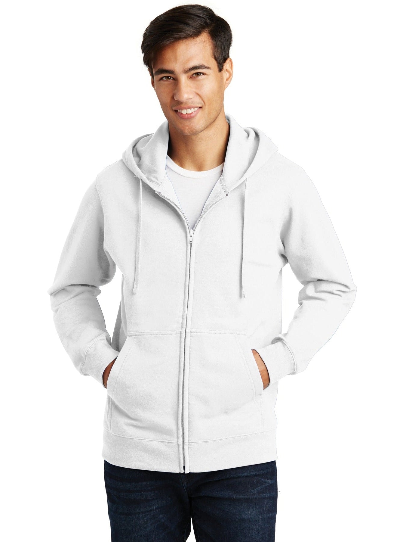 Port & Company Fan Favorite Fleece Full-Zip Hooded Sweatshirt