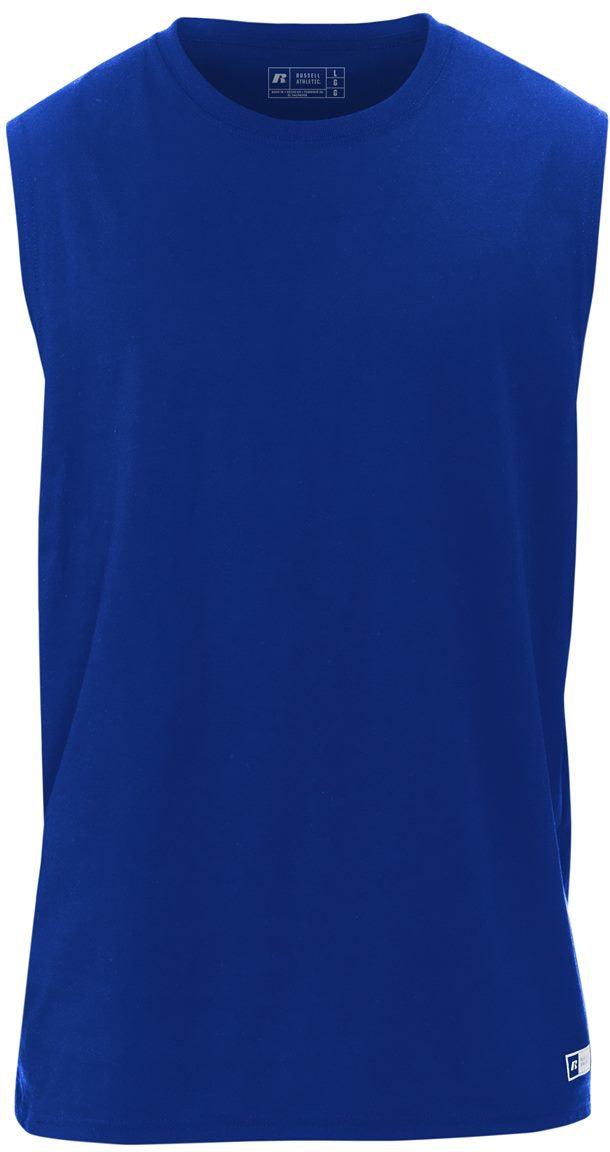 Russell Athletic Essential Jersey Sleeveless Muscle T-Shirt