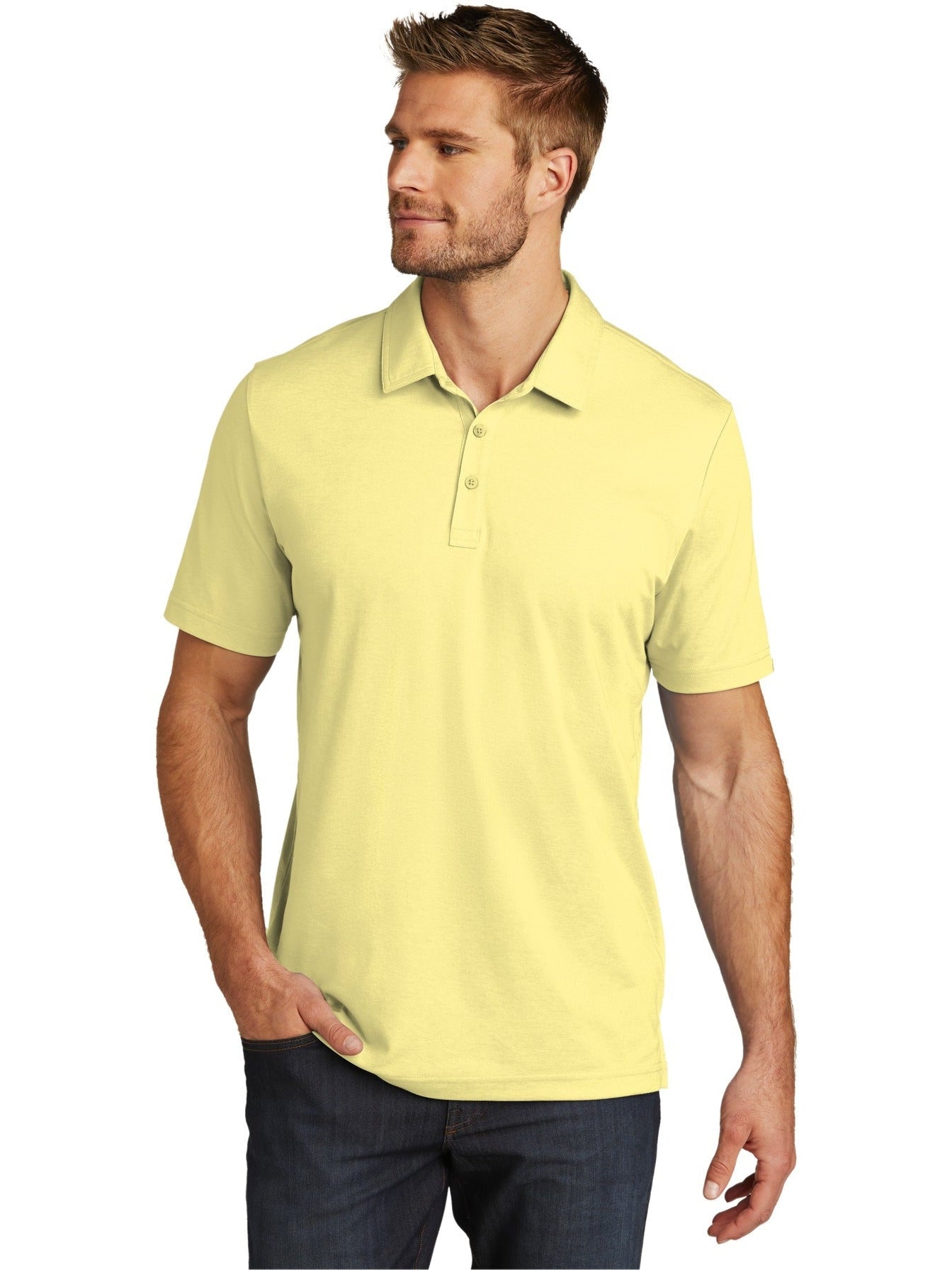 TravisMathew Oceanside Heather Polo