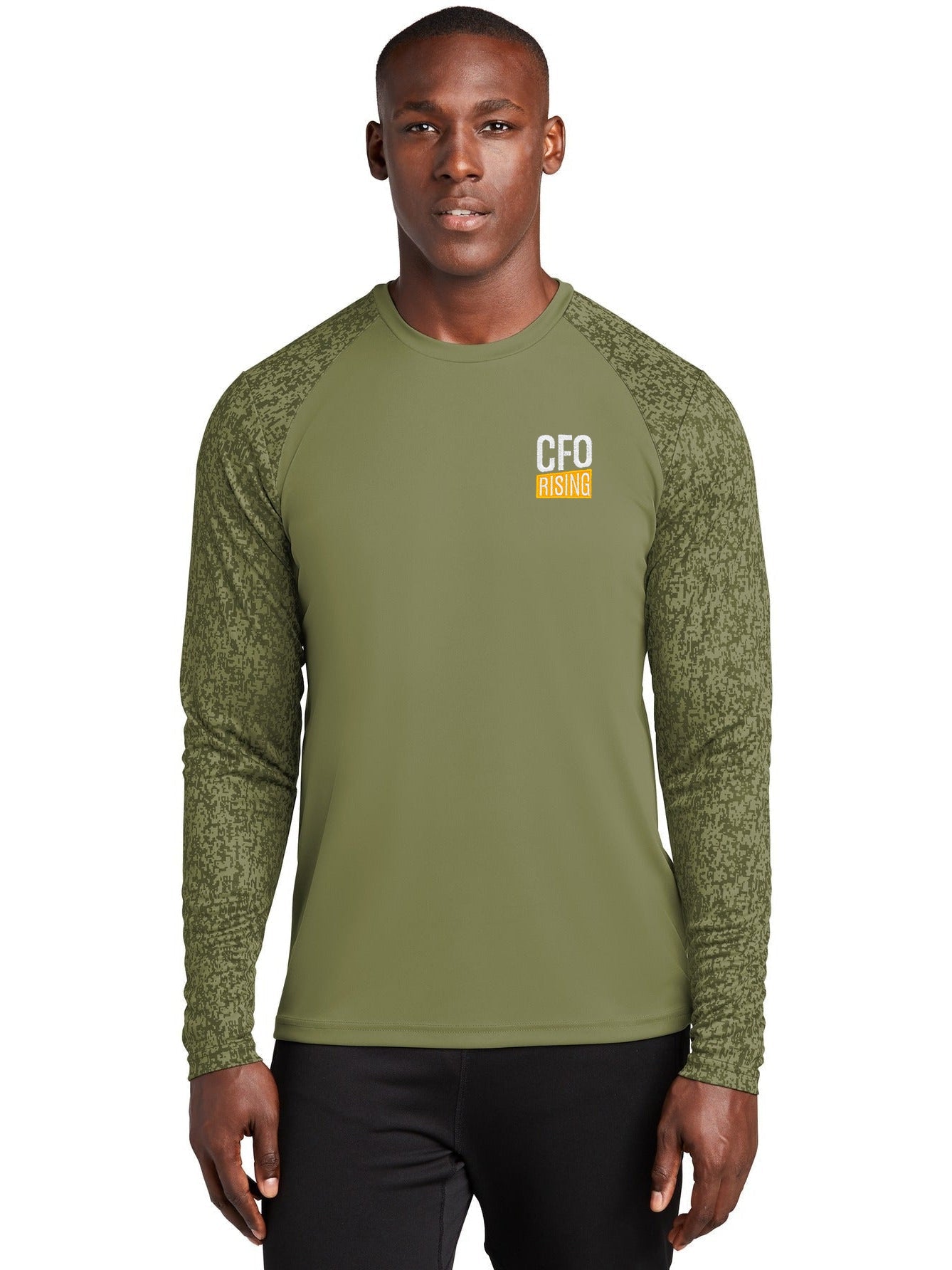 Sport-Tek Long Sleeve Digi Camo Tee