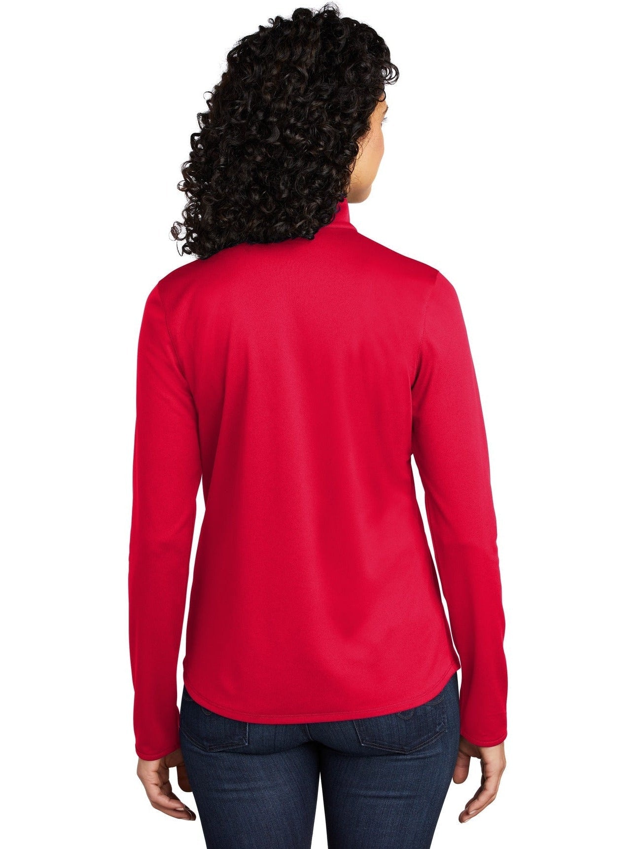 OUTLET-Port AuthorityLadies Silk TouchPerformance 1/4-Zip