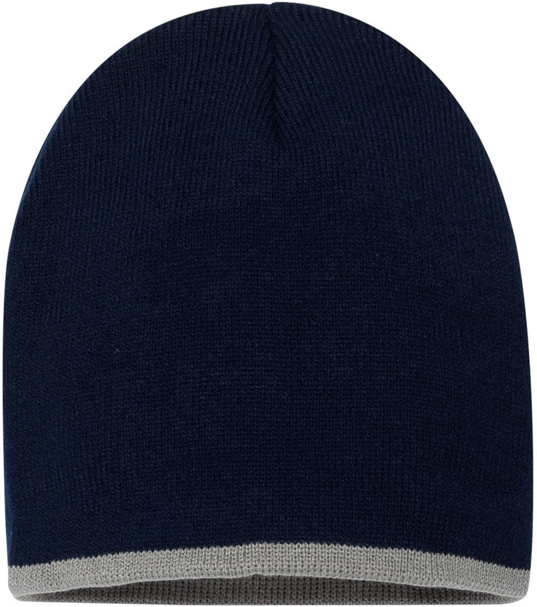 Sportsman 8 Bottom-Striped Knit Beanie