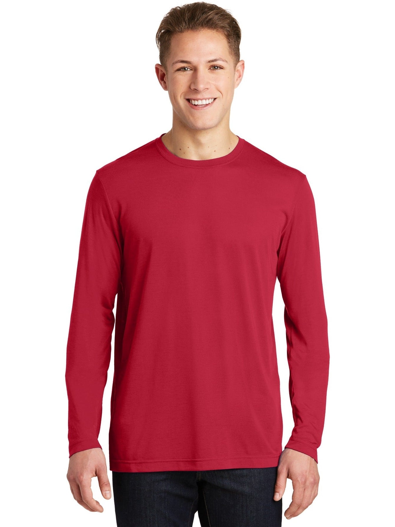 Sport-Tek Long Sleeve Posicharge Competitor Cotton Touch Tee