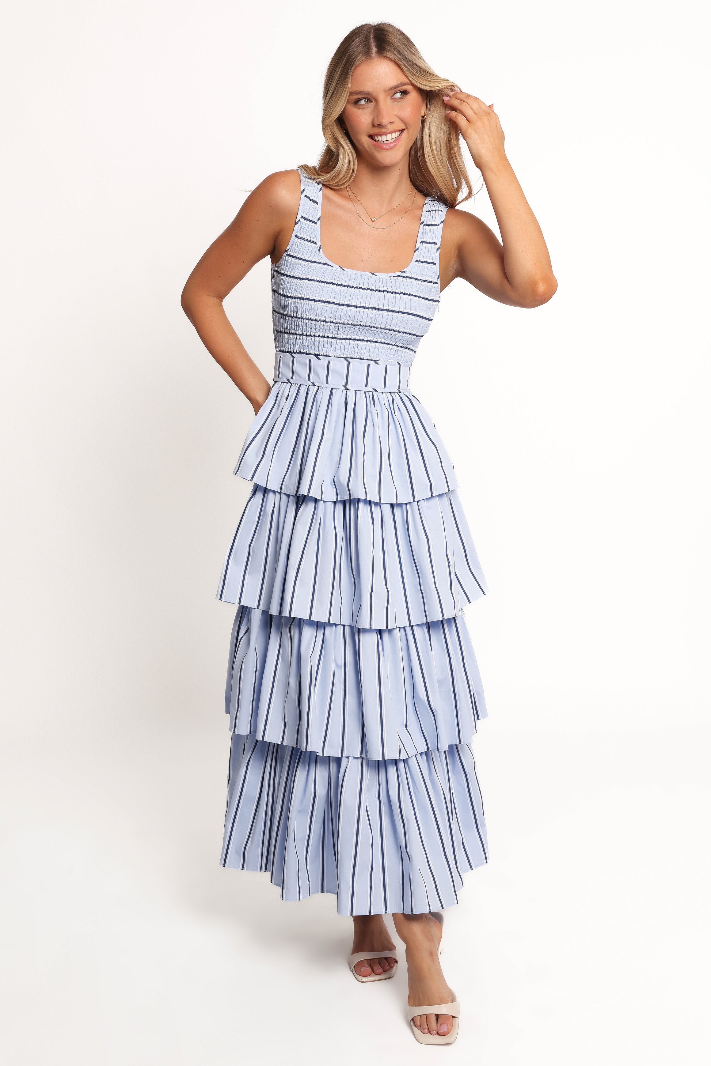 Waverly Maxi Dress - Blue