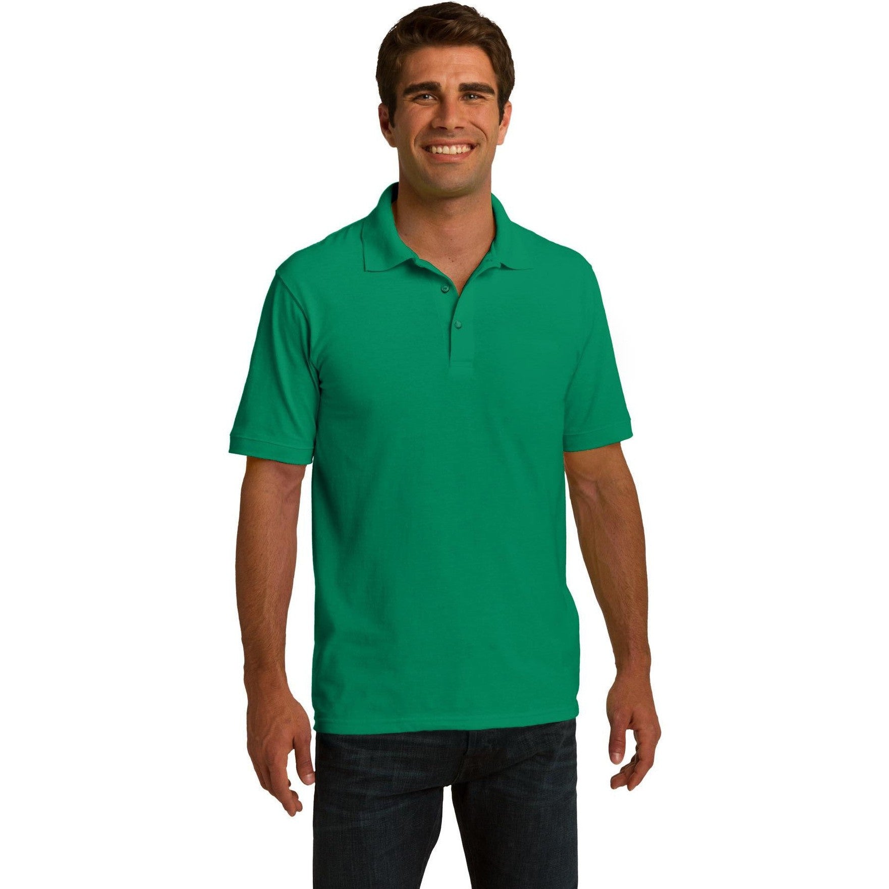 CLOSEOUT - Port & Company Ring Spun Pique Polo