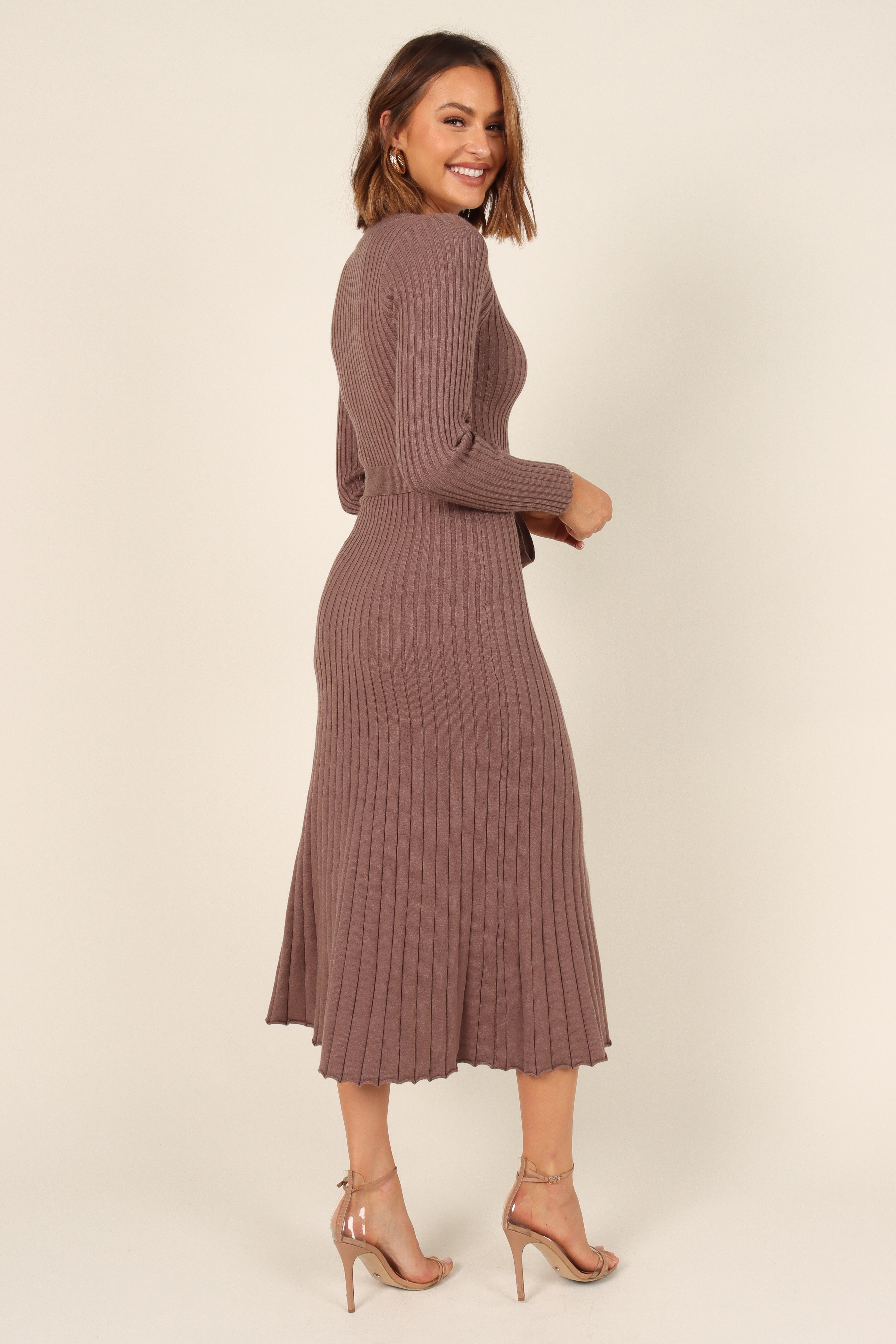 Reigan Dress - Mocha