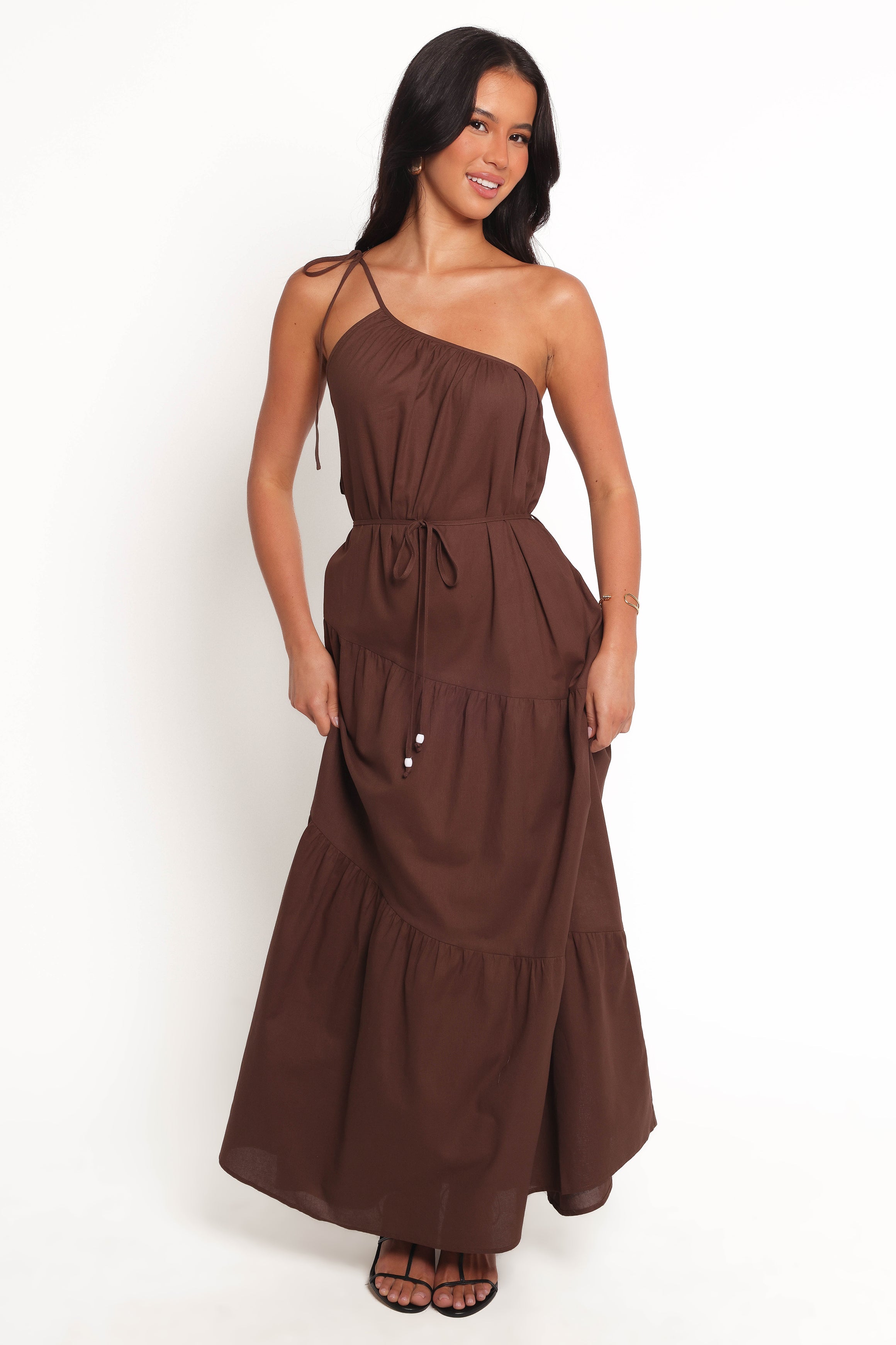 Hilde Maxi Dress - Chocolate