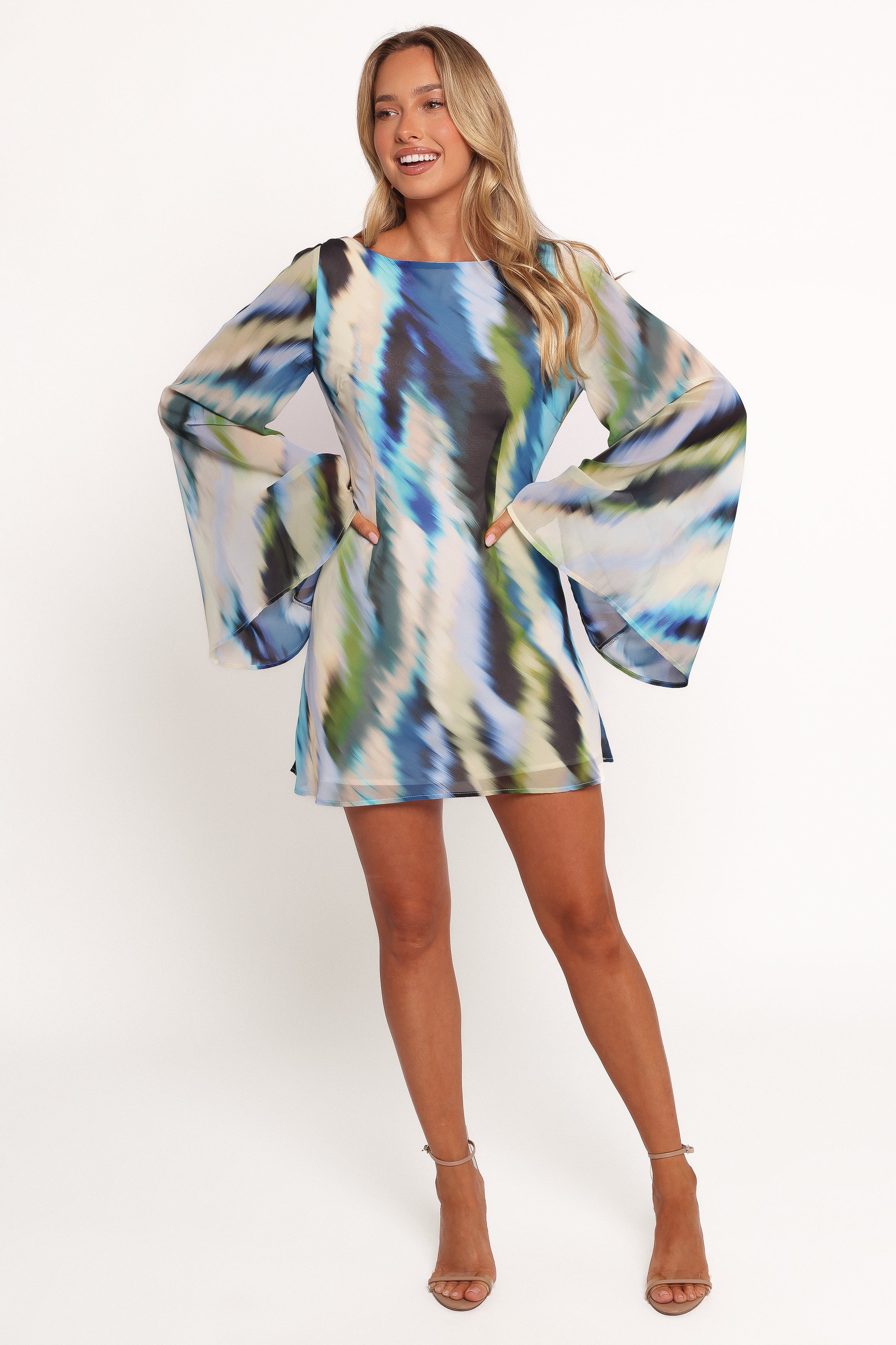 Kimber Mini Dress - Mirage Print