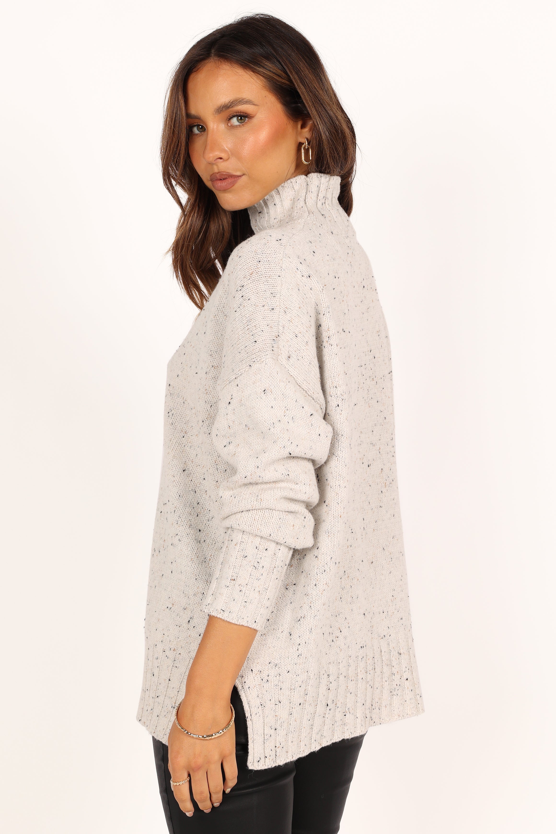 Conny Knit Sweater - White