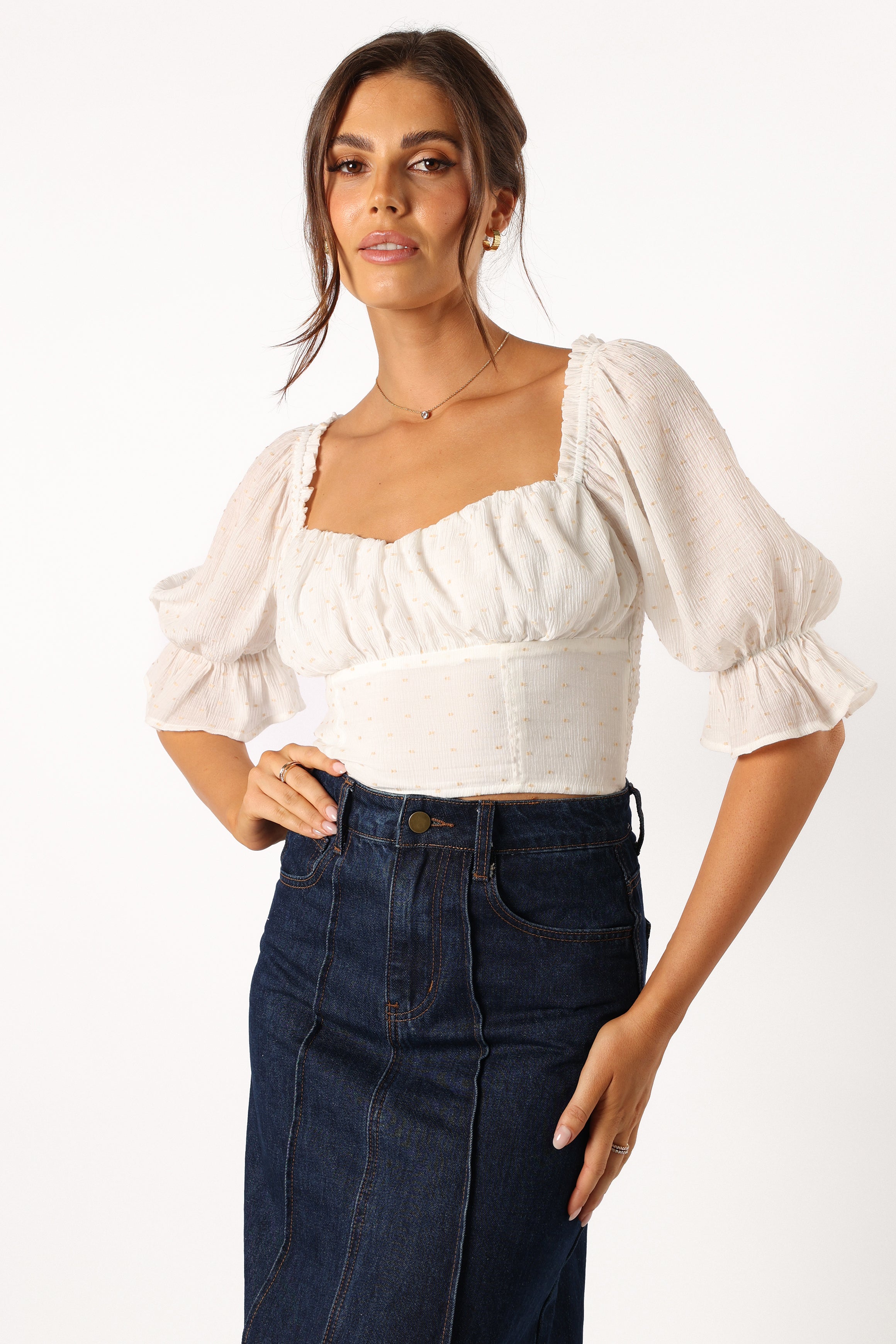 Lily Top - Ivory