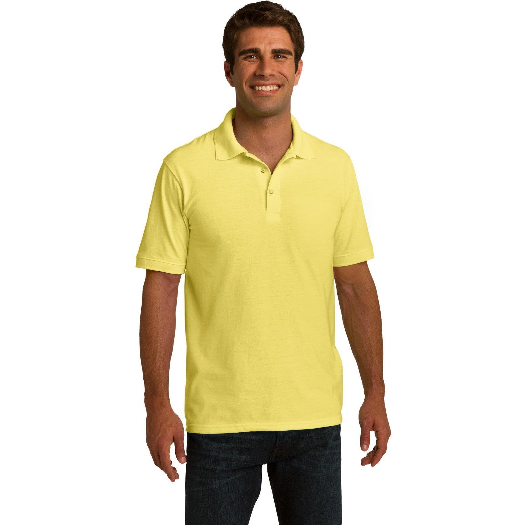 CLOSEOUT - Port & Company Ring Spun Pique Polo