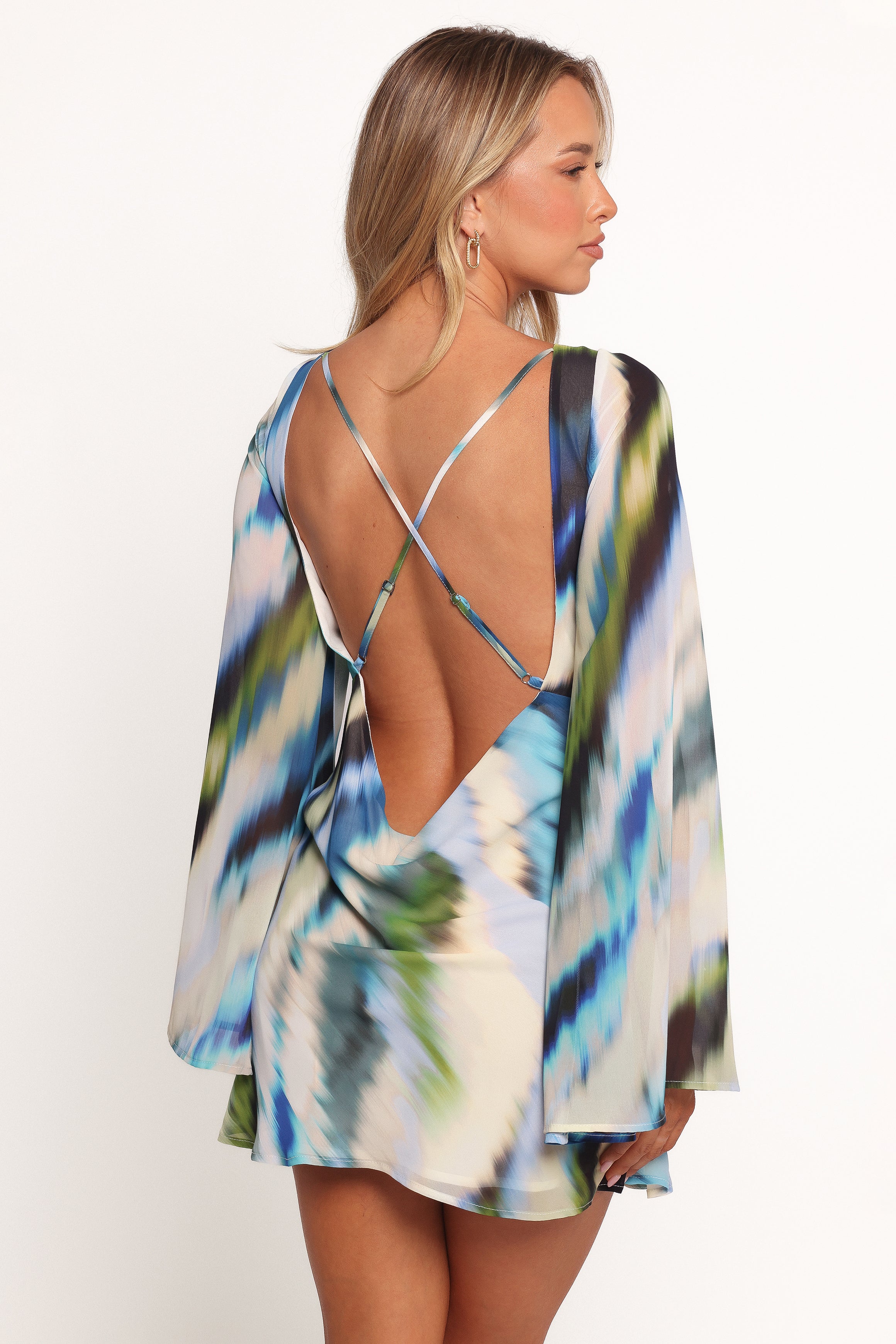 Kimber Mini Dress - Mirage Print