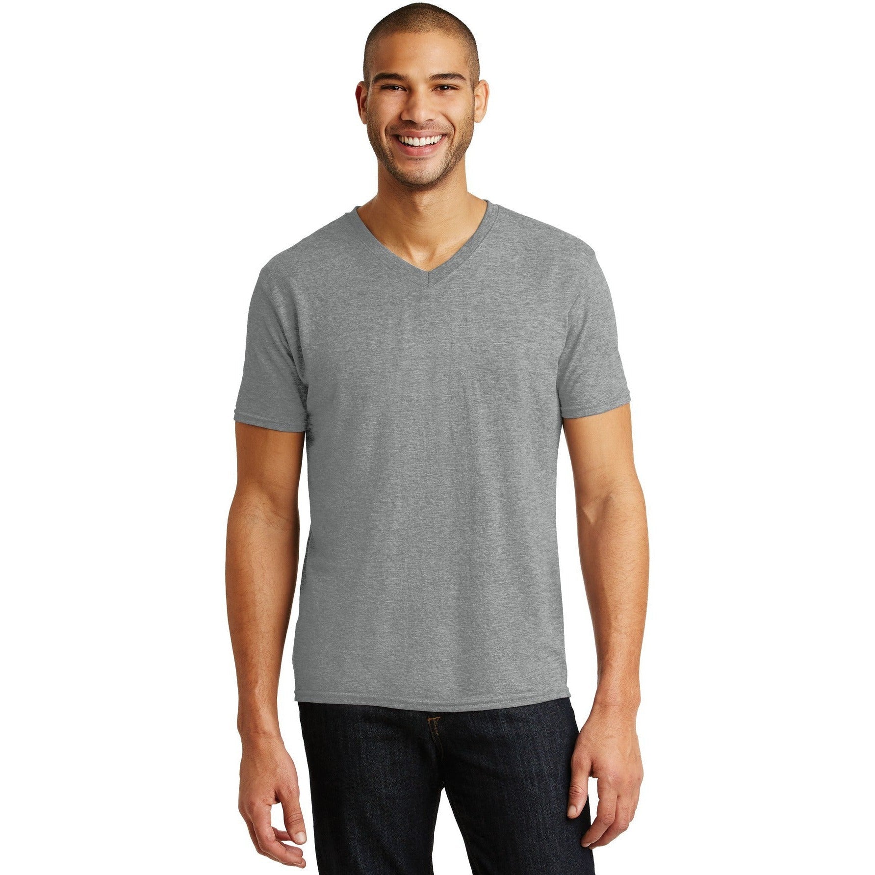 CLOSEOUT - Anvil Tri-Blend V-Neck Tee