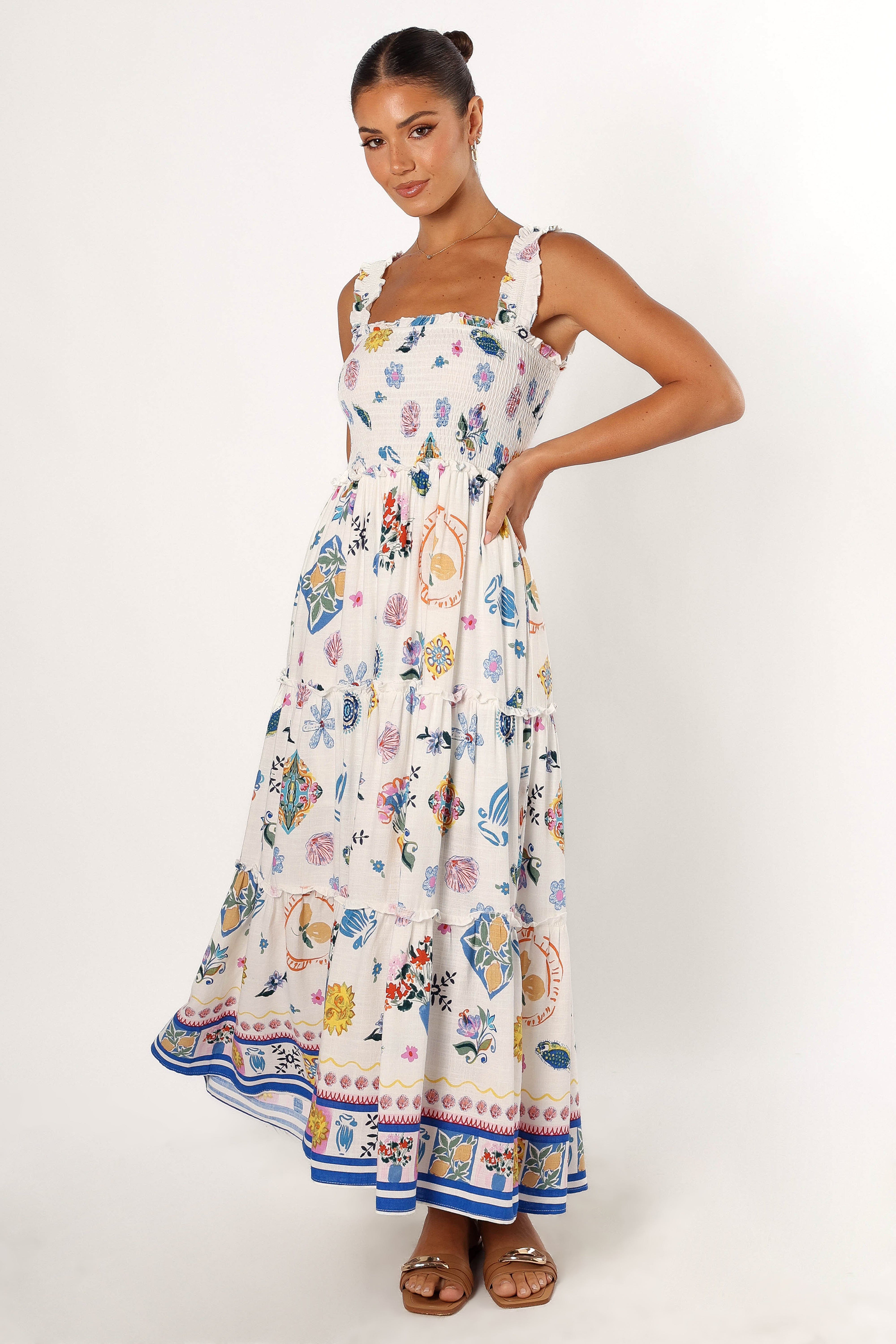 Serafina Maxi Dress - Portofino