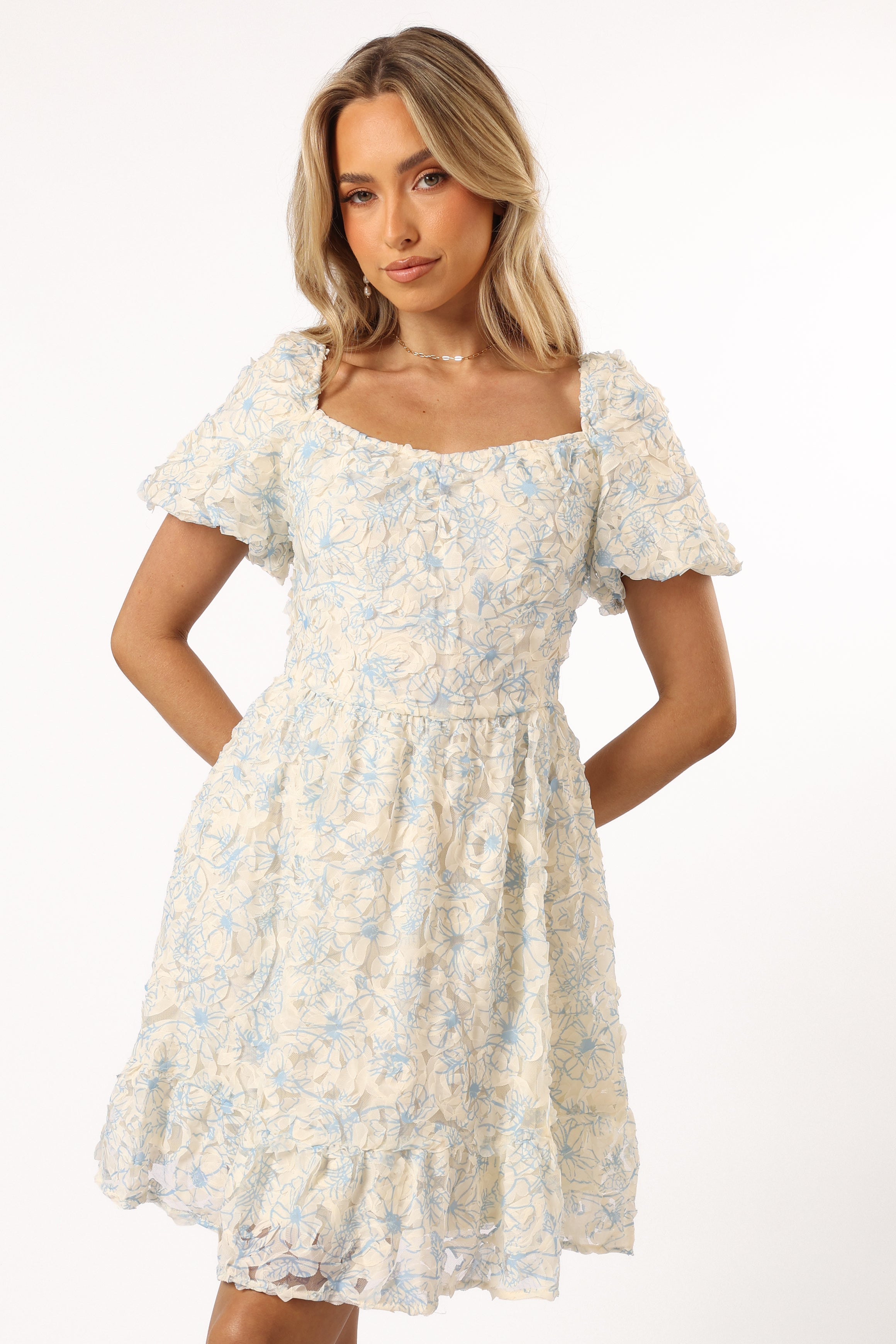 Atticus Mini Dress - Blue