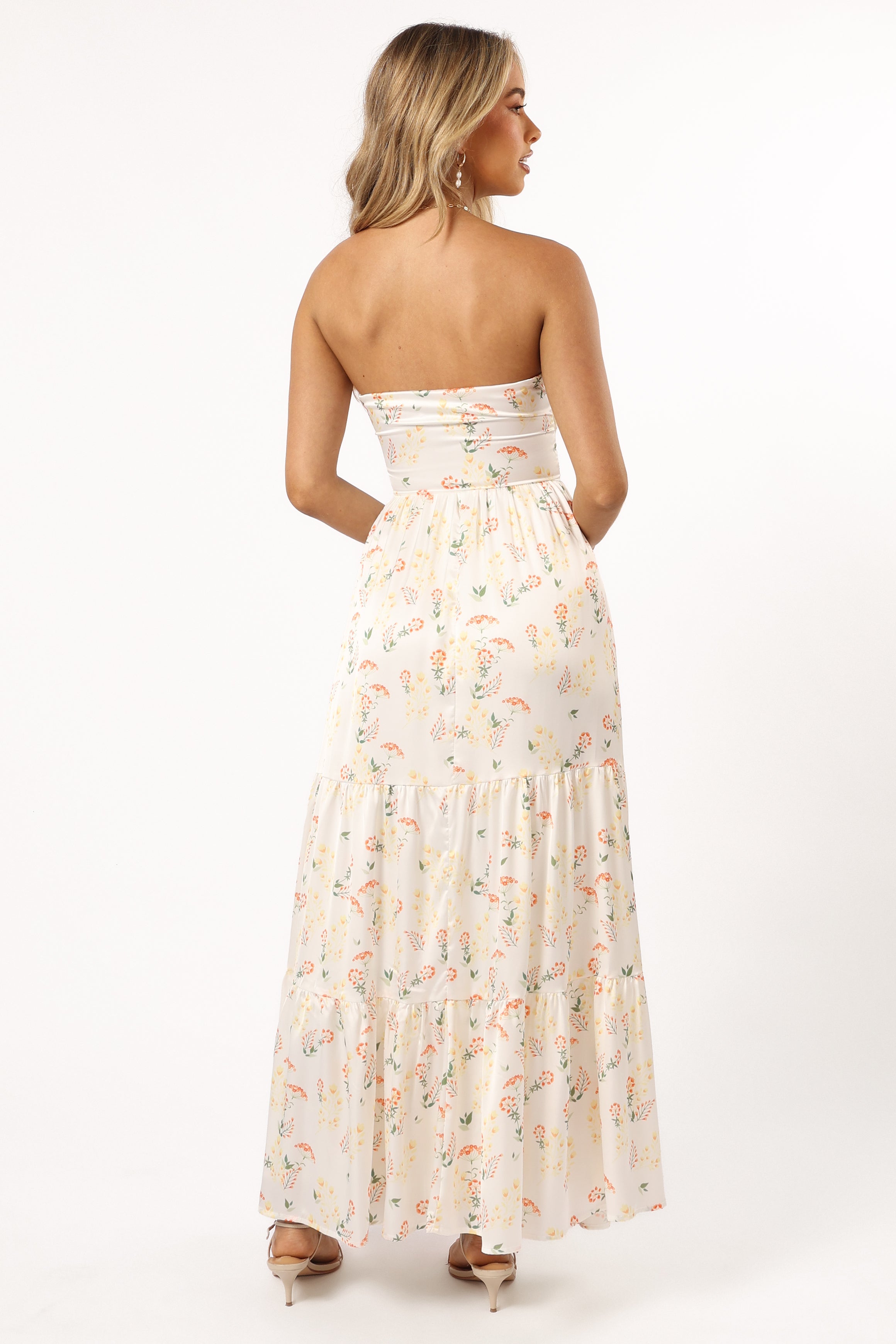 Sarai Dress - Yellow Floral