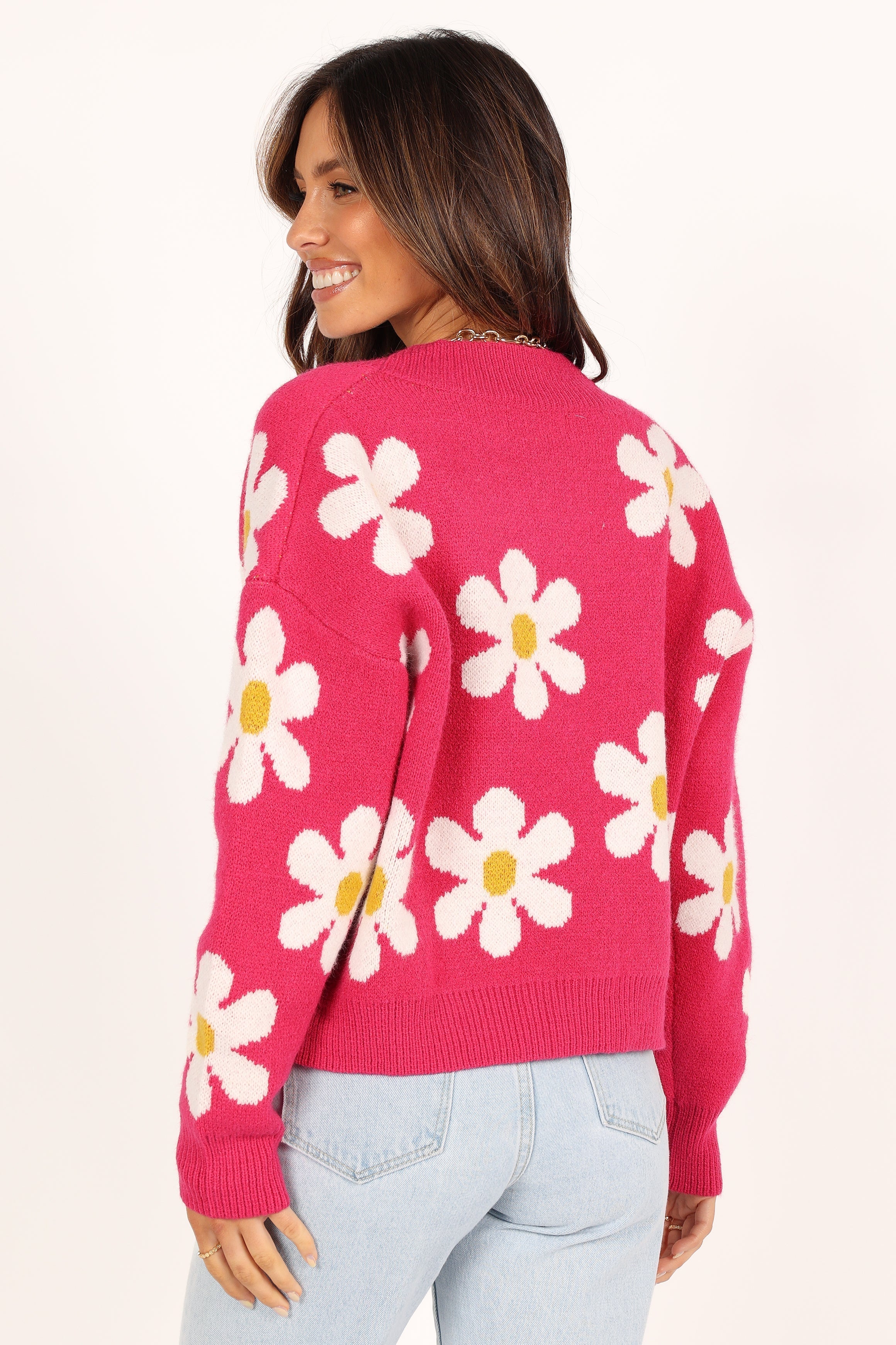 Daisy Cardigan - Orchid