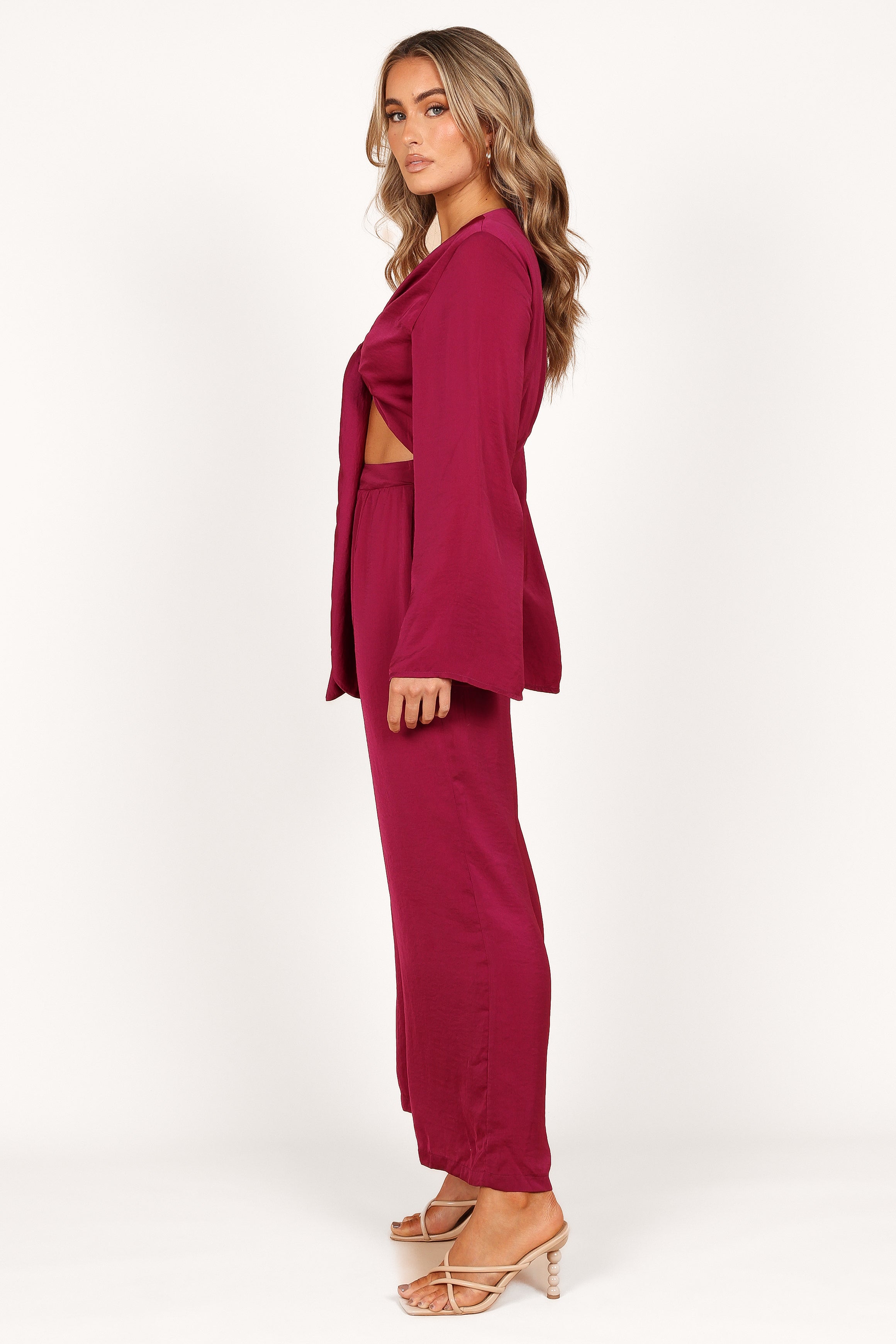 Pluto Jumpsuit - Magenta