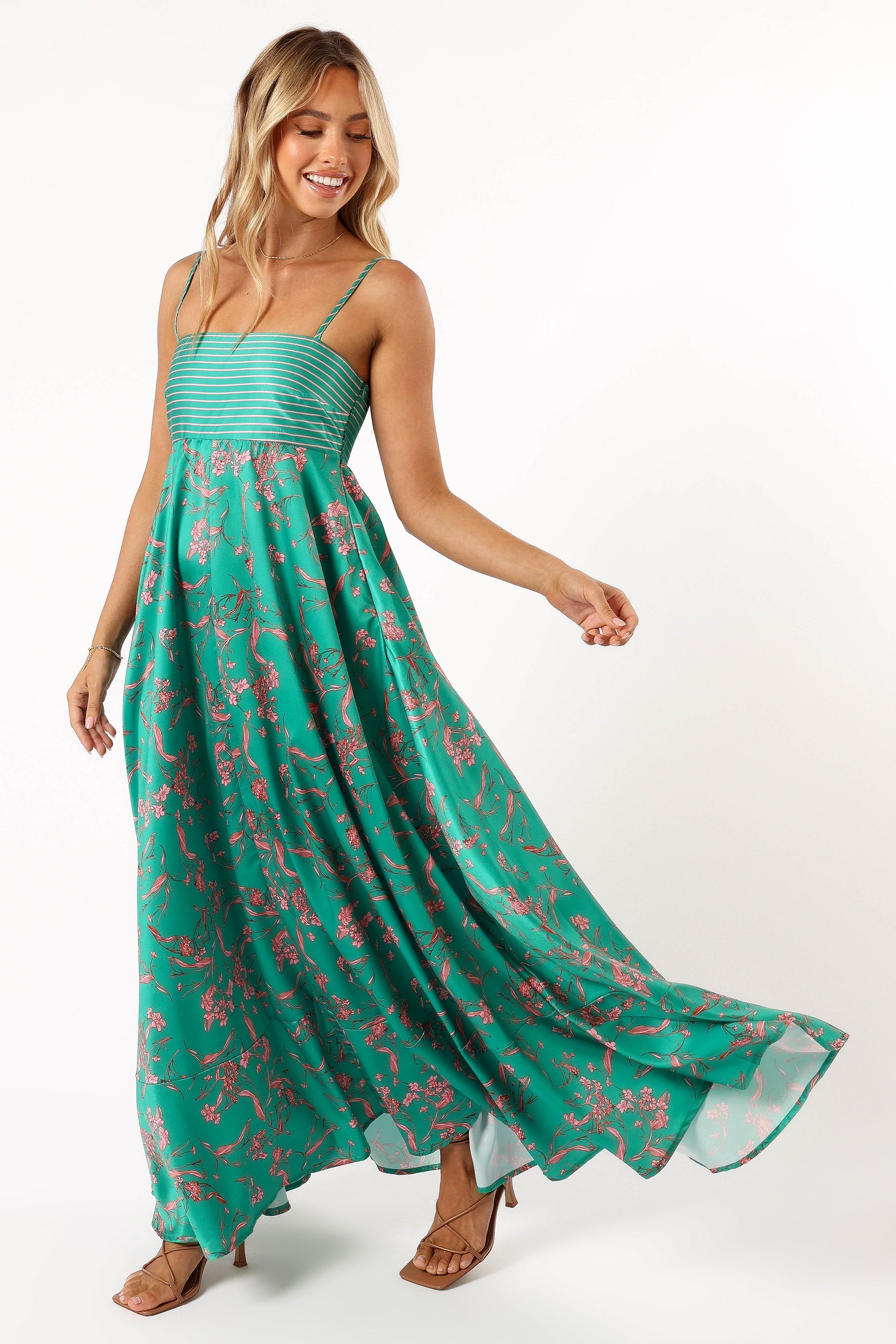 Lilie Maxi Dress - Green